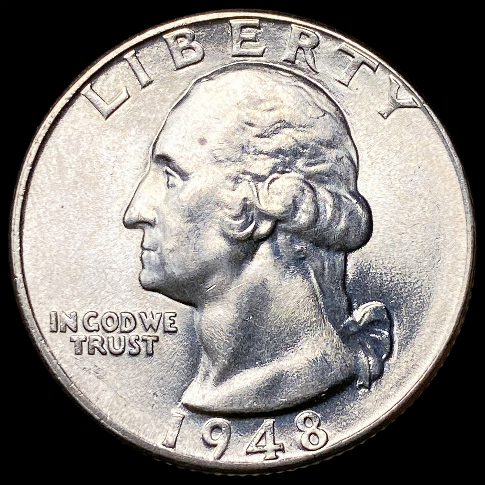 1948 Silver Washington Quarter CHOICE BU (1 of 2)