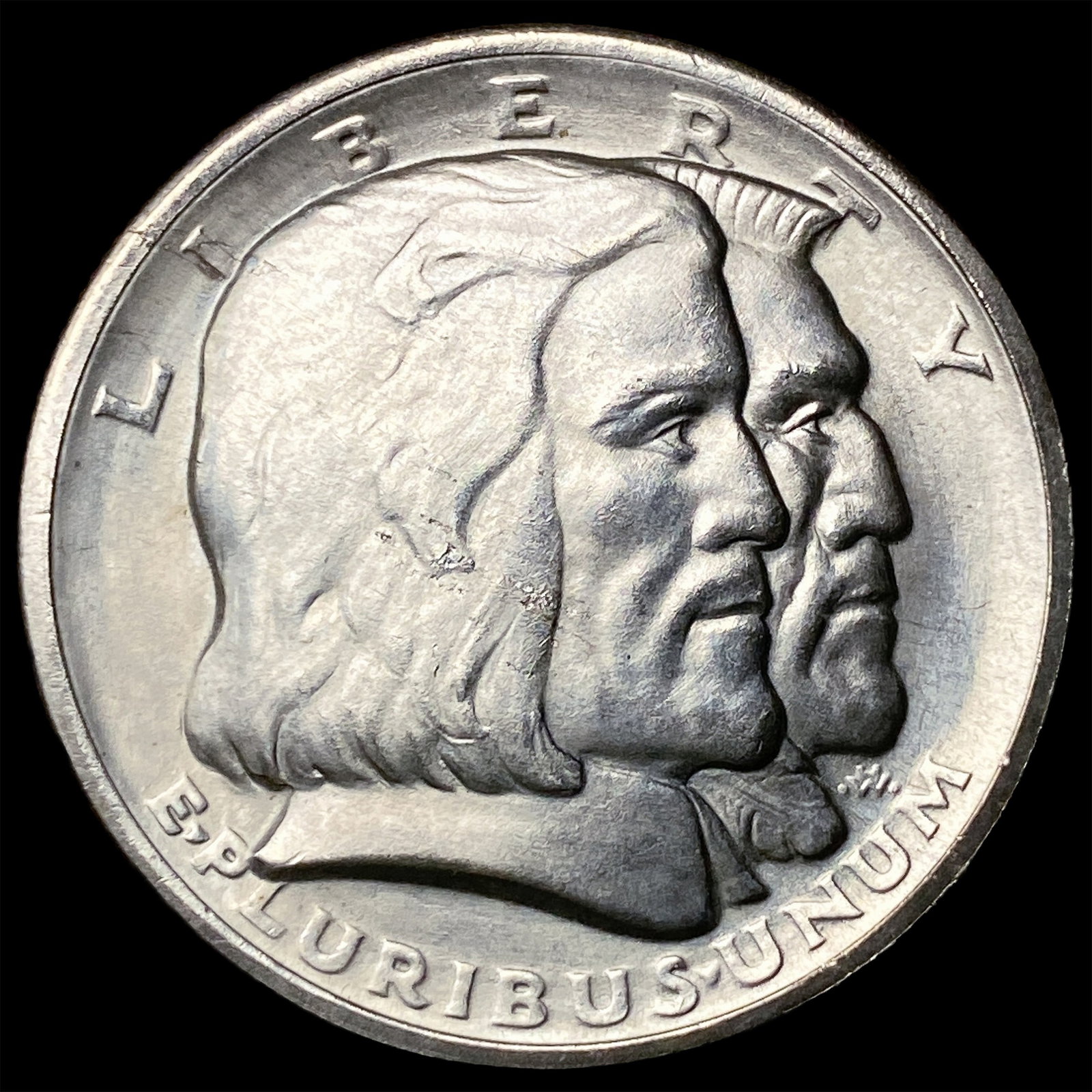 1936 Silver Long Island Tercentenary Half Dollar UNCIRCULATED: 1936 Silver Long Island Tercentenary Half Dollar UNCIRCULATED