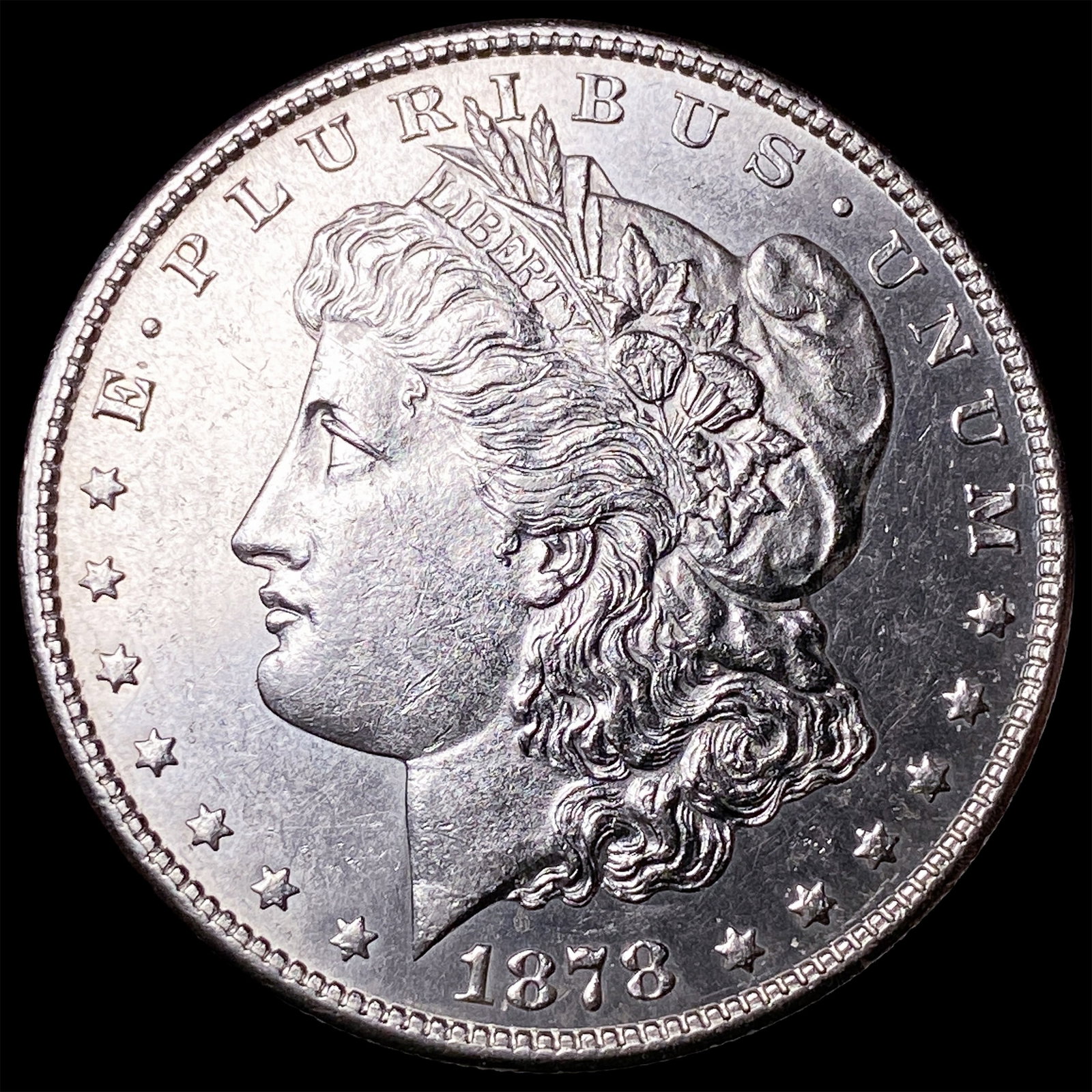 1878 Silver Morgan Dollar UNCIRCULATED: 1878 Silver Morgan Dollar UNCIRCULATED