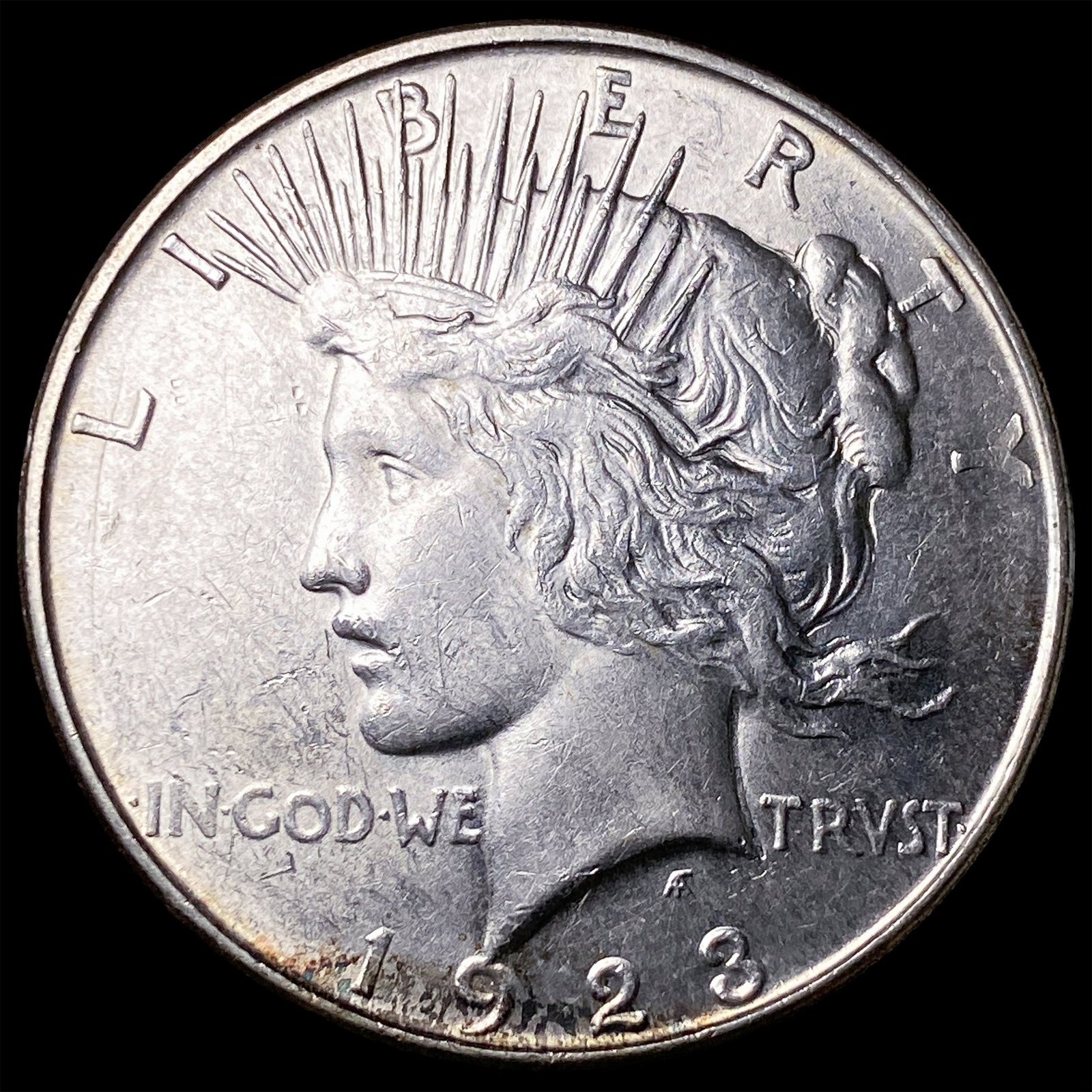 1923-D Silver Peace Dollar UNCIRCULATED: 1923-D Silver Peace Dollar UNCIRCULATED