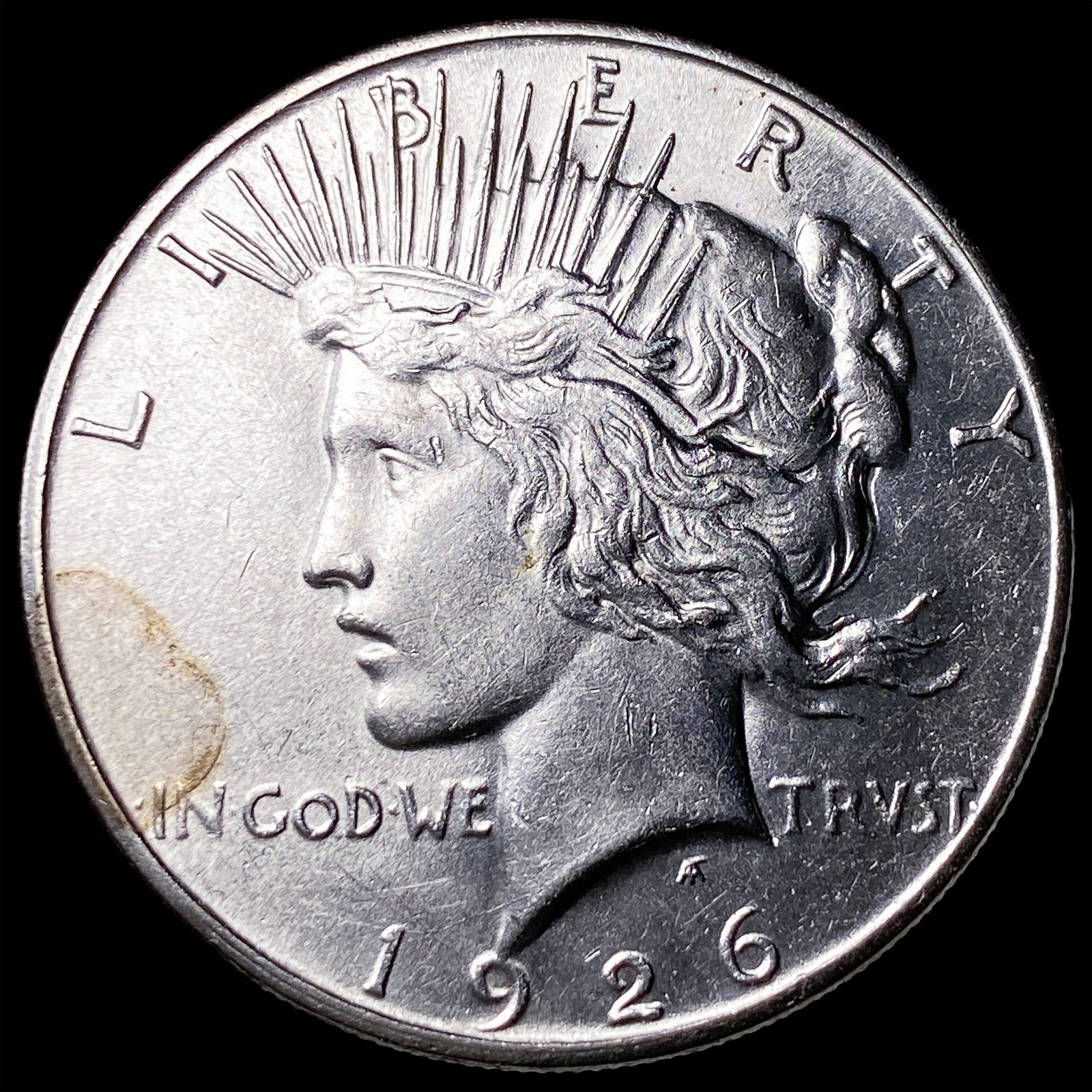 1926 Peace Silver Dollar CHOICE AU: 1926 Peace Silver Dollar CHOICE AU