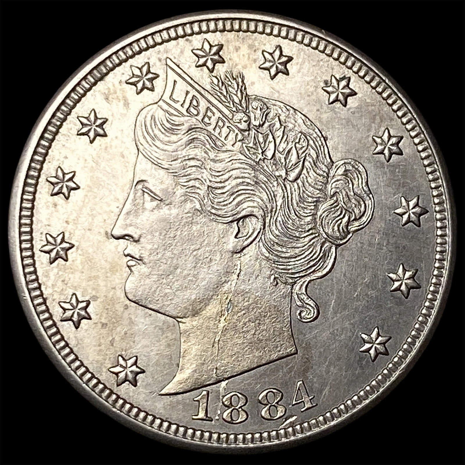 1884 Liberty Head Nickel UNCIRCULATED: 1884 Liberty Head Nickel UNCIRCULATED
