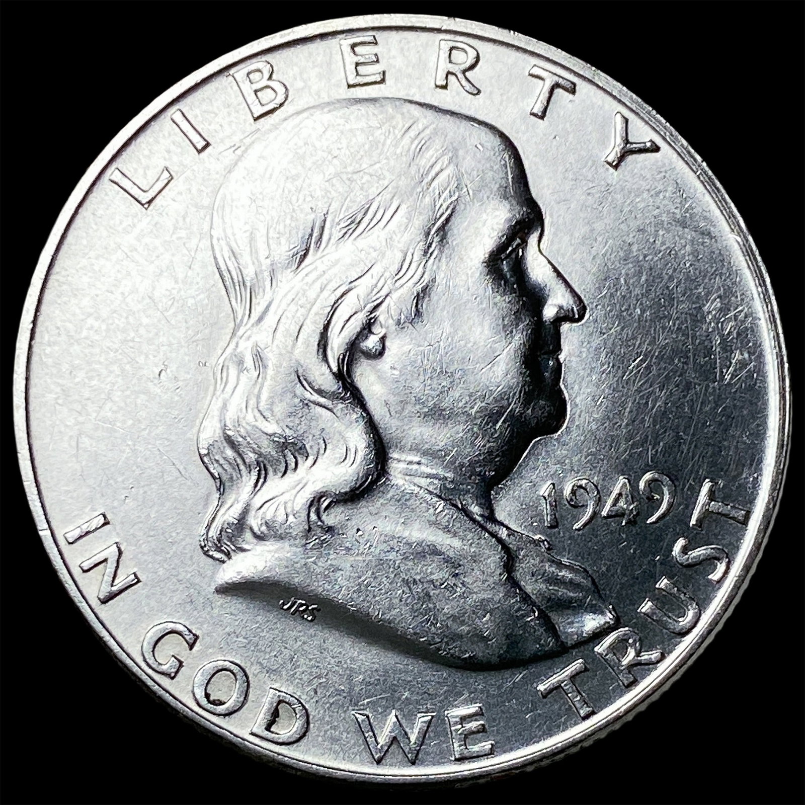 1949-D Silver Half Dollar Franklin UNCIRCULATED: 1949-D Silver Half Dollar Franklin UNCIRCULATED