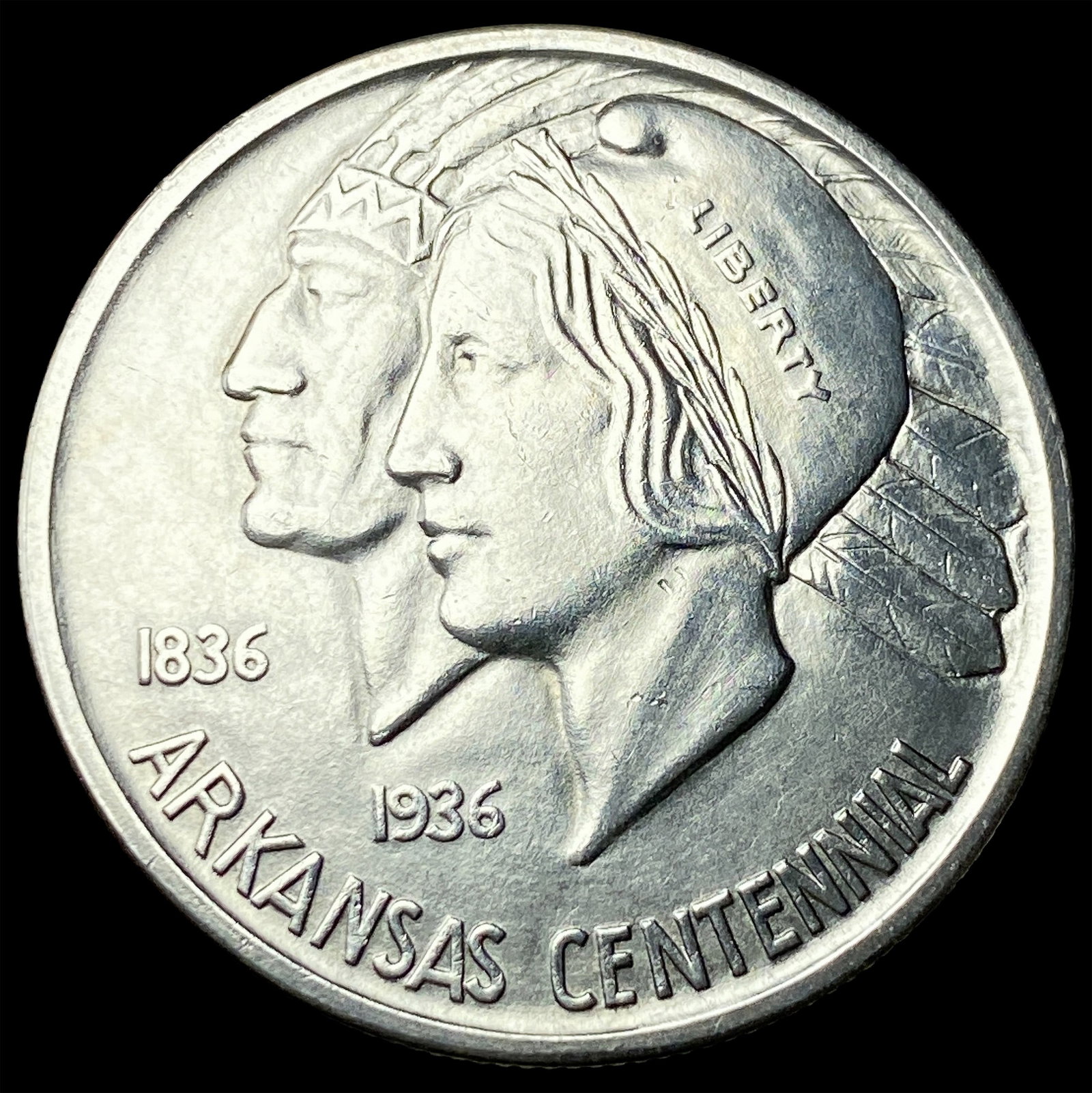 1936-S Silver Arkansas Half Dollar UNCIRCULATED: 1936-S Silver Arkansas Half Dollar UNCIRCULATED