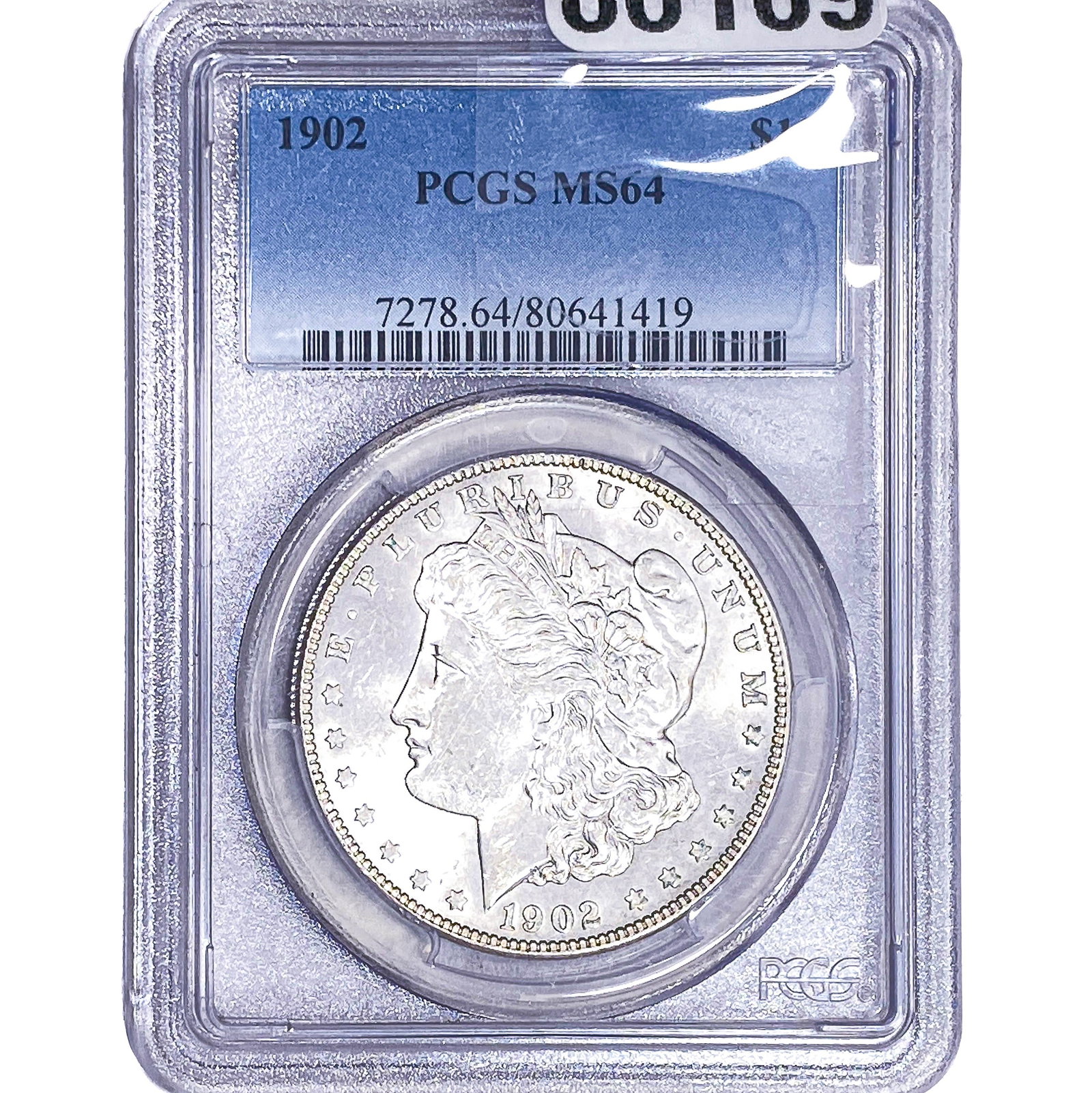 1902 Morgan Silver Dollar PCGS MS64 (1 of 2)