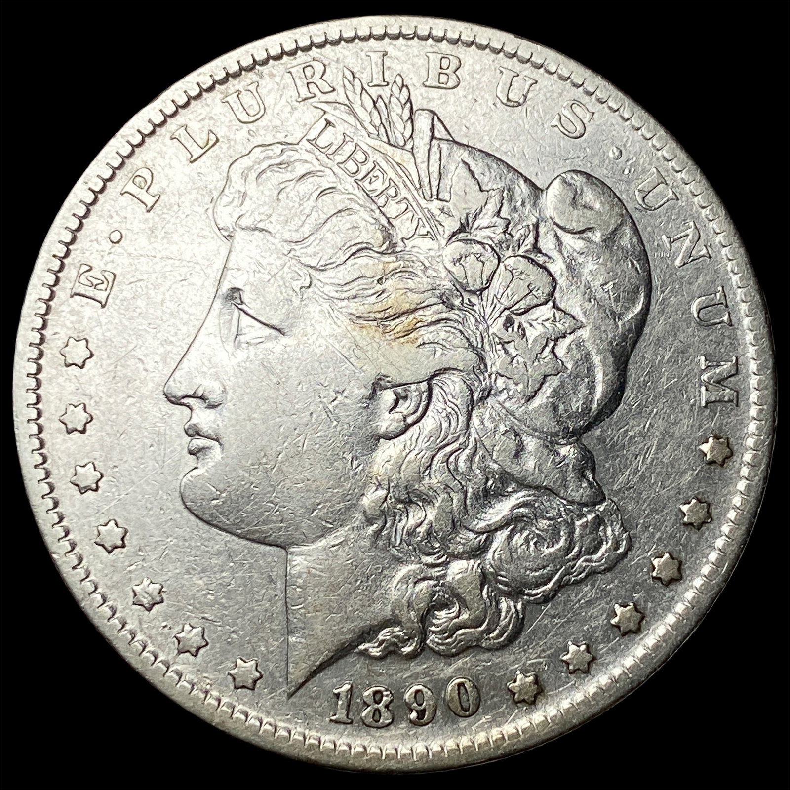 1890-O Silver Morgan Dollar LIGHTLY CIRCULATED: 1890-O Silver Morgan Dollar LIGHTLY CIRCULATED