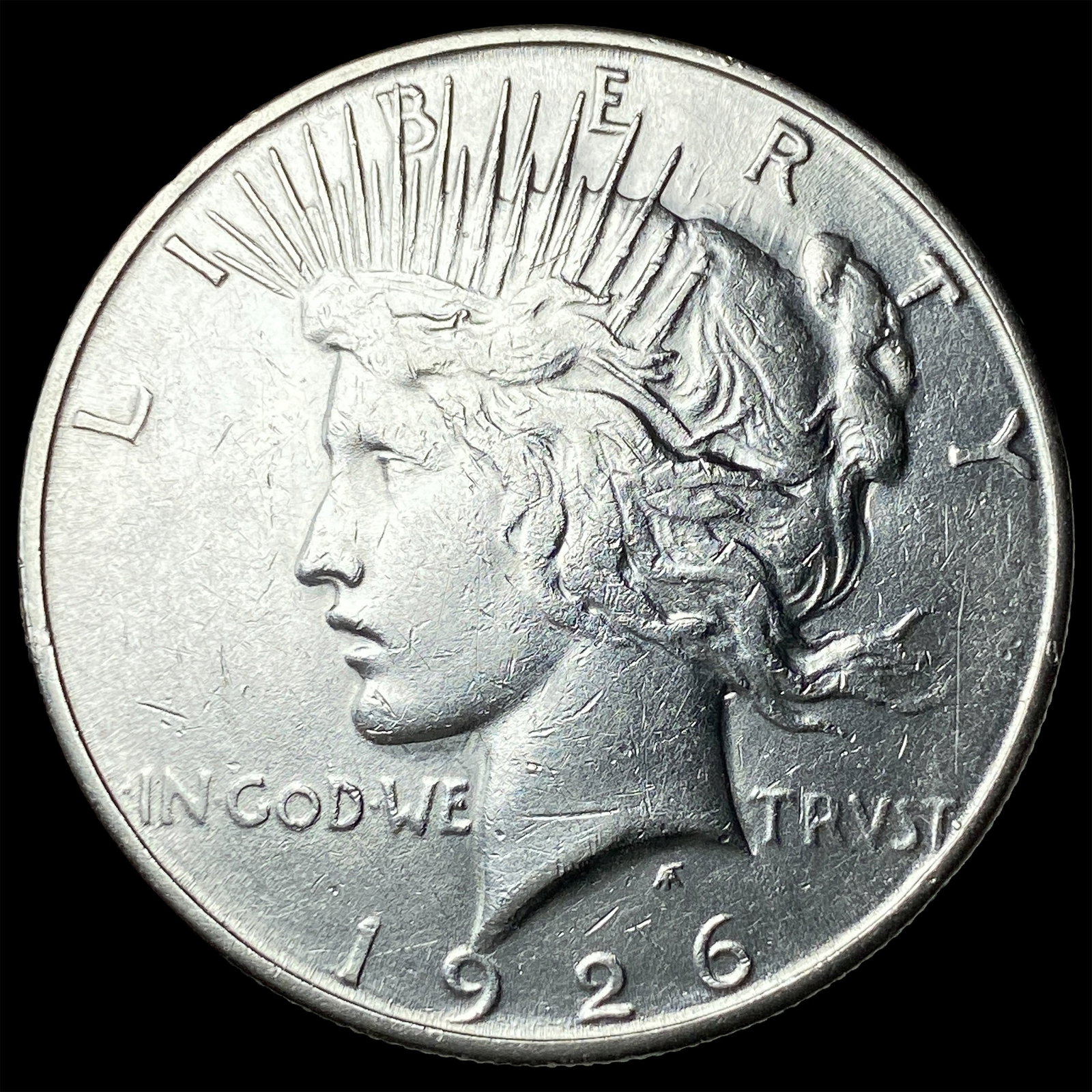 1926 Peace Silver Dollar CLOSELY UNCIRCULATED: 1926 Peace Silver Dollar CLOSELY UNCIRCULATED