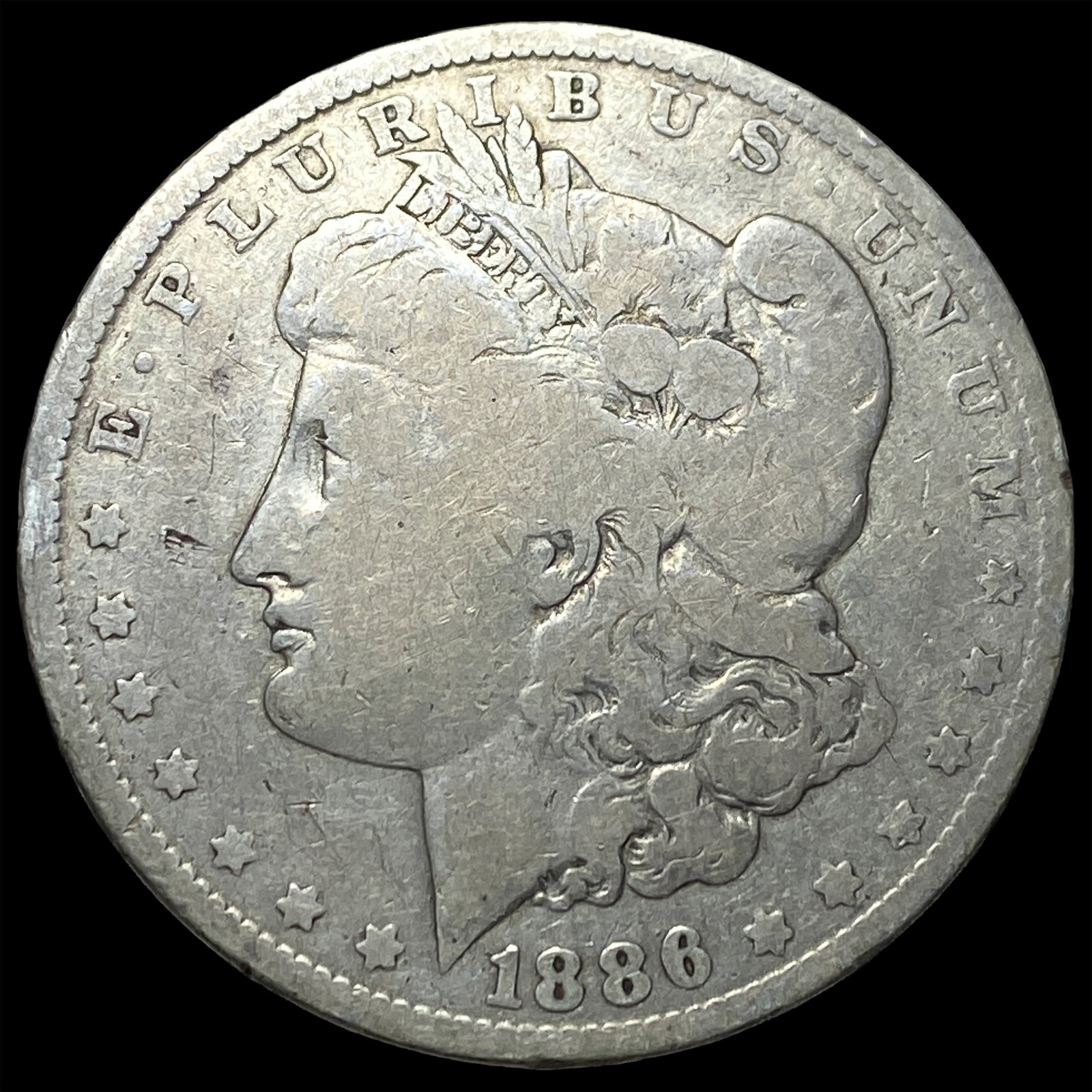 1886 Morgan Silver Dollar NICELY CIRCULATED (1 of 2)