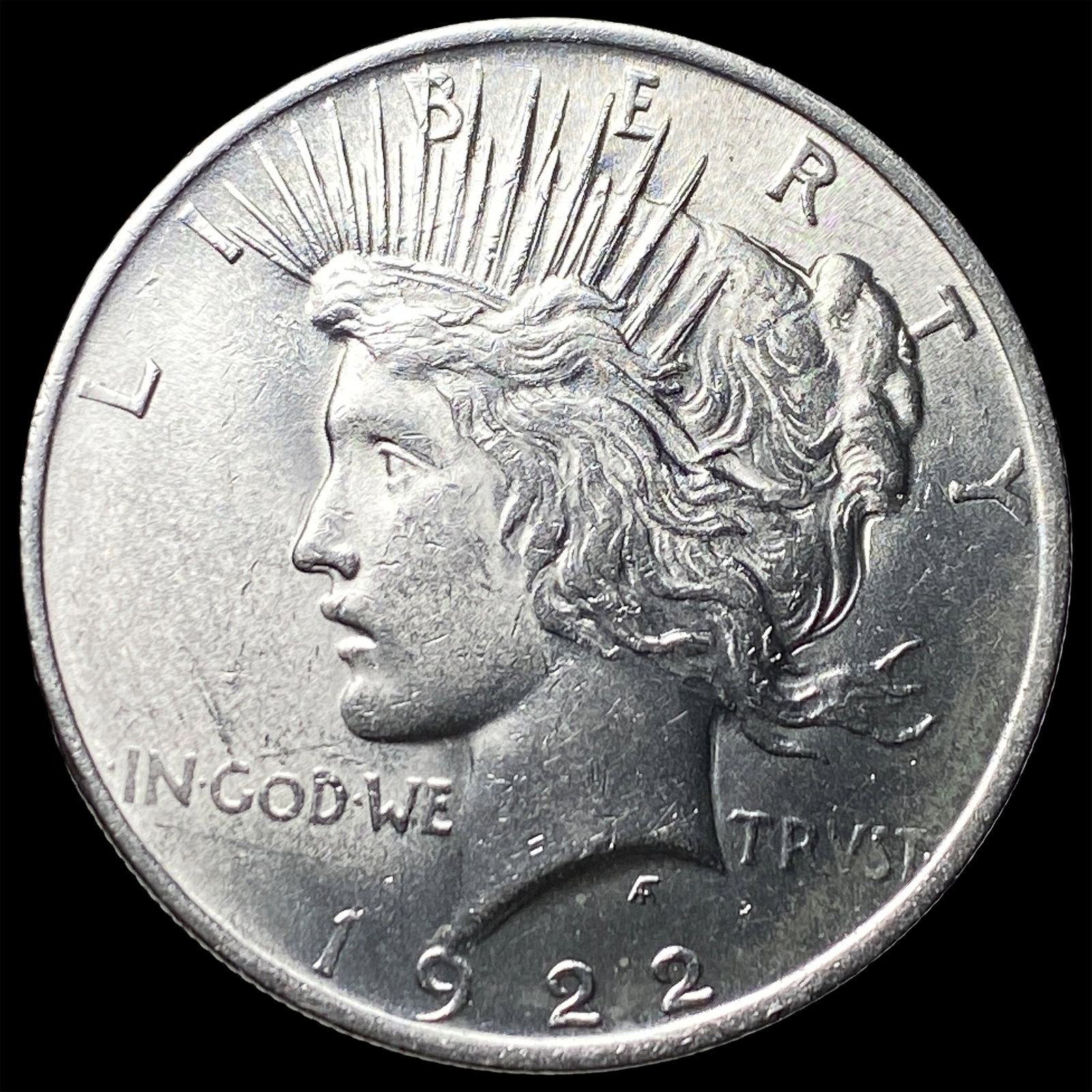 1922 Silver Peace Dollar UNCIRCULATED: 1922 Silver Peace Dollar UNCIRCULATED
