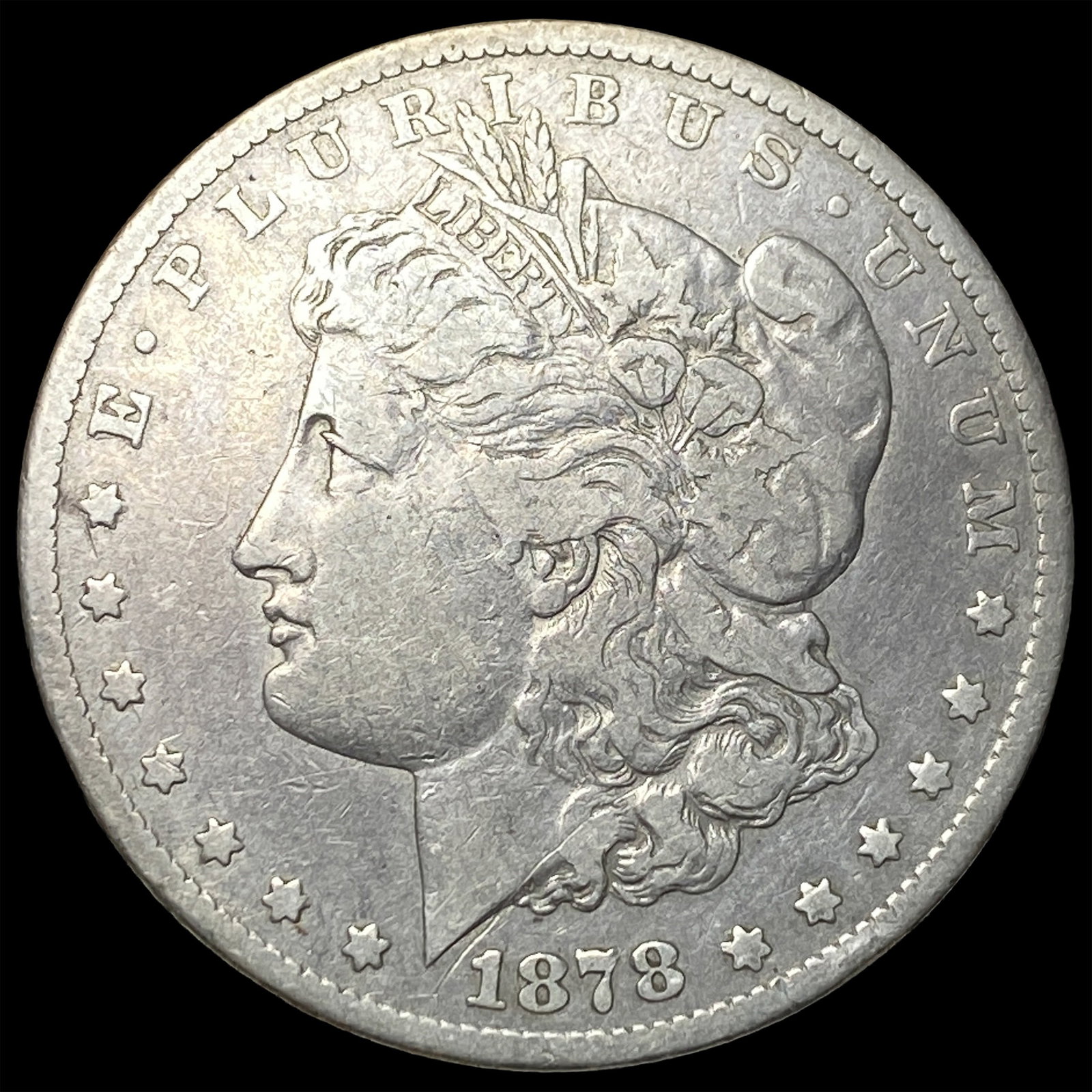 1878-CC Silver Morgan Dollar NICELY CIRCULATED (1 of 2)