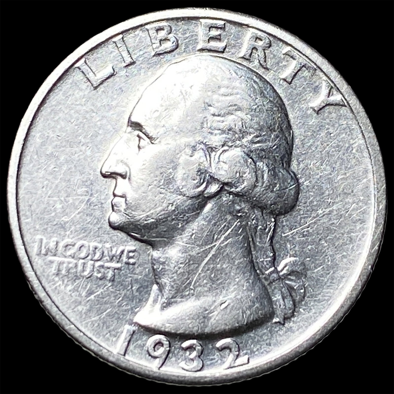 1932-D Silver Washington Quarter CLOSELY UNCIRCULATED (1 of 2)