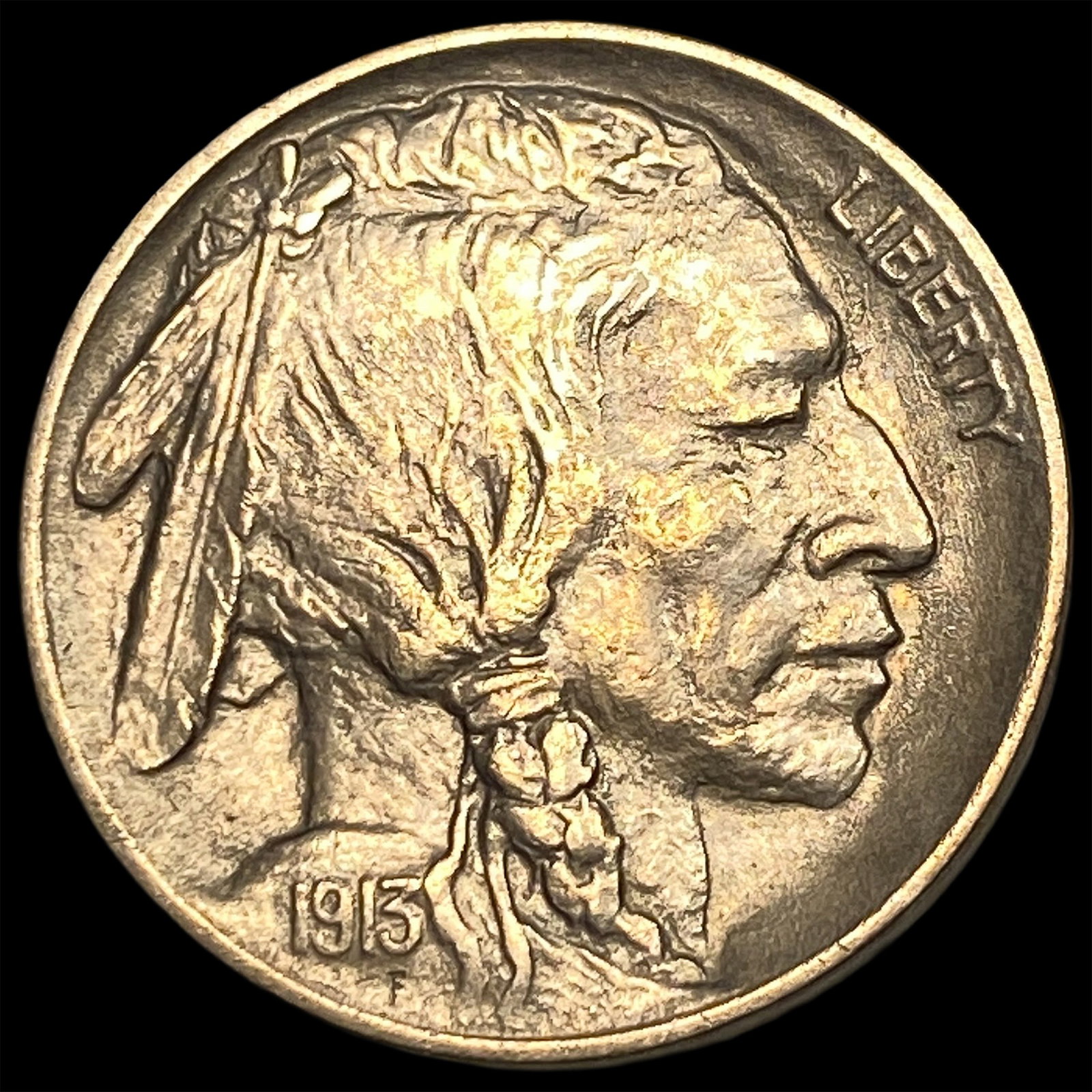 1913 Type 1 Buffalo Nickel UNCIRCULATED (1 of 2)