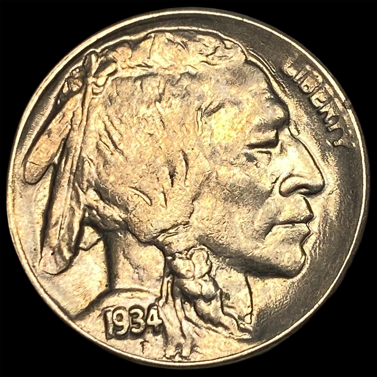 1934-D Buffalo Nickel UNCIRCULATED (1 of 2)