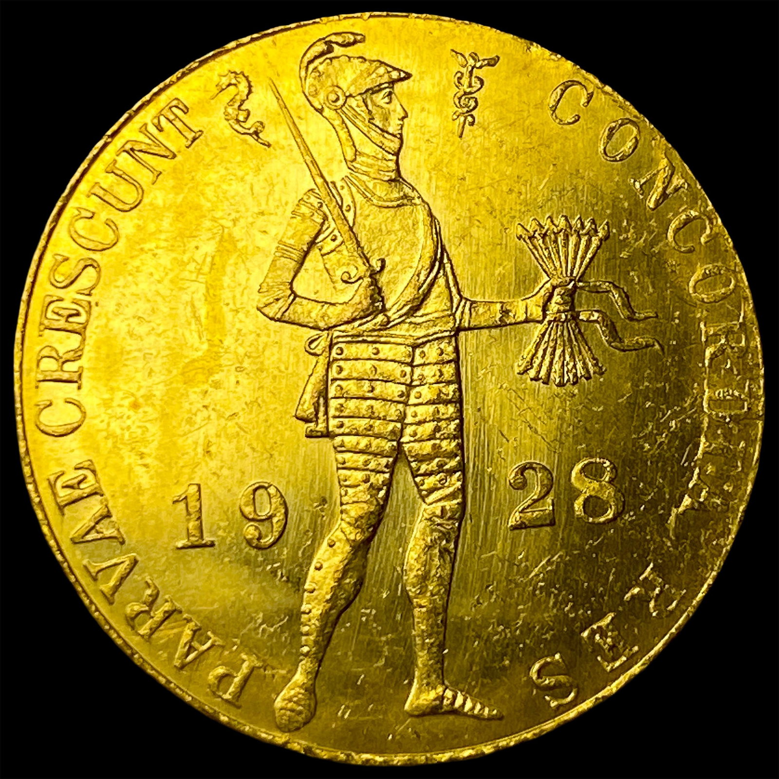 1928 Netherlands Gold 1 Ducat UNCIRCULATED (1 of 2)