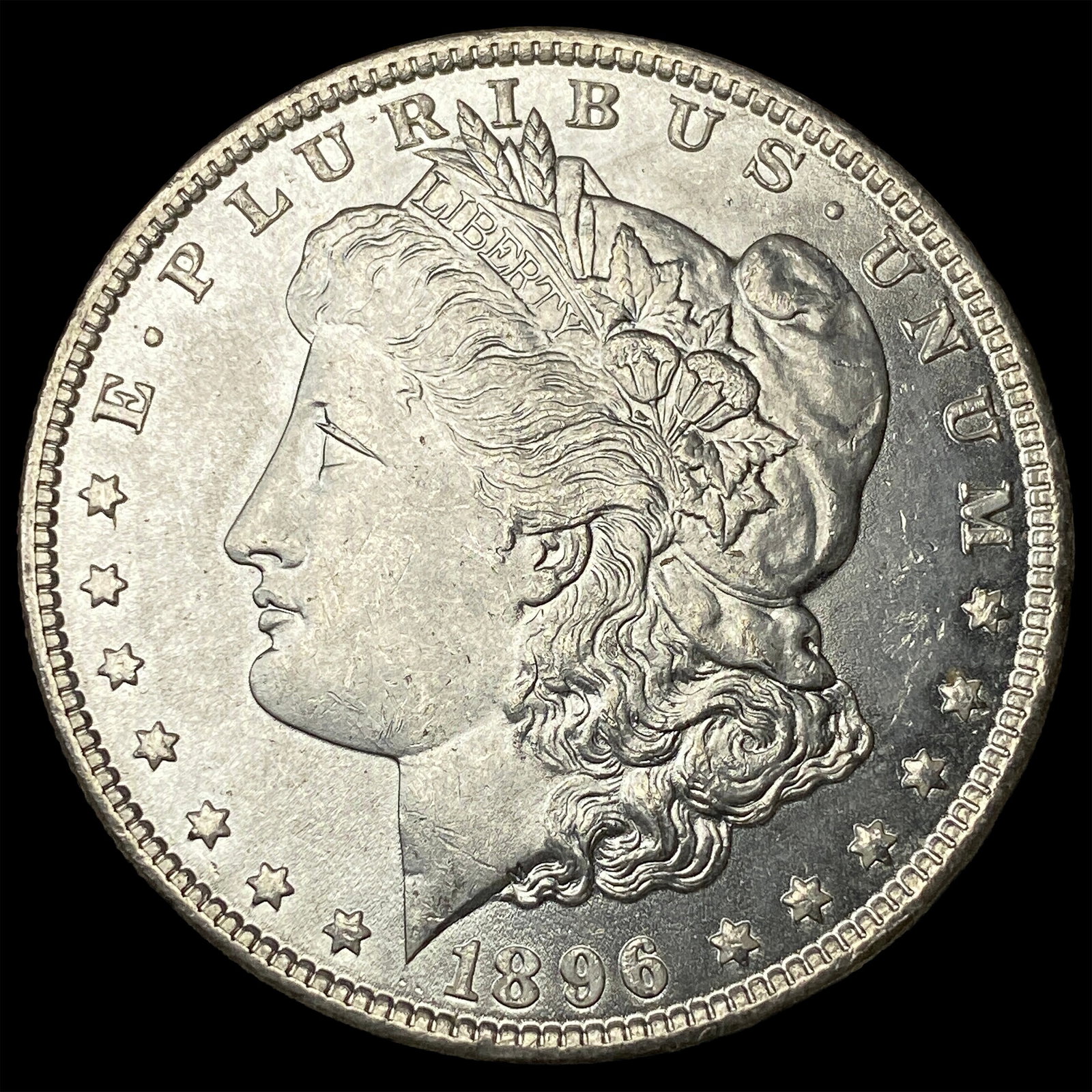 1896 Silver Morgan Dollar UNCIRCULATED: 1896 Silver Morgan Dollar UNCIRCULATED