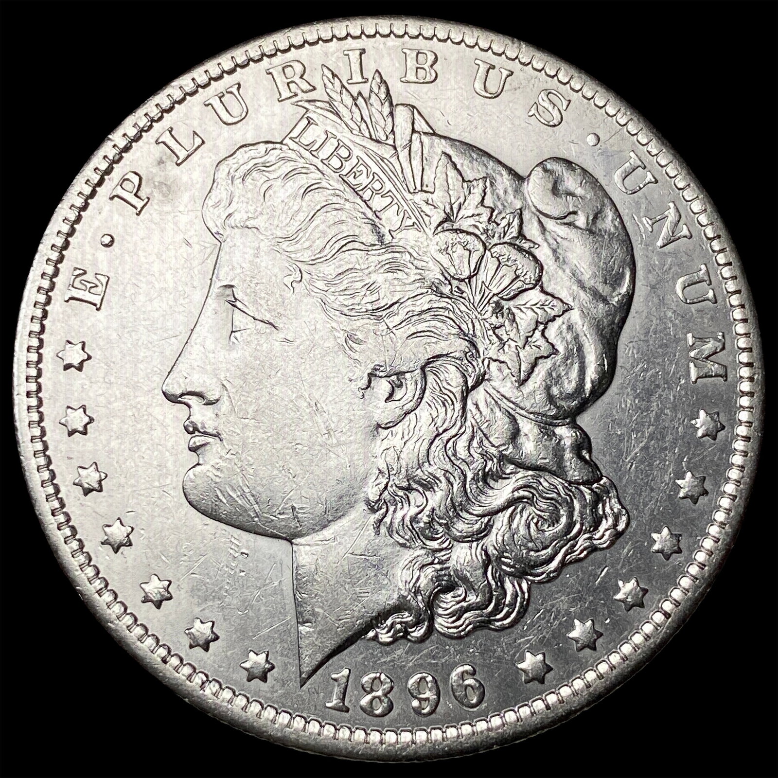 1896-O Silver Morgan Dollar CLOSELY UNCIRCULATED: 1896-O Silver Morgan Dollar CLOSELY UNCIRCULATED