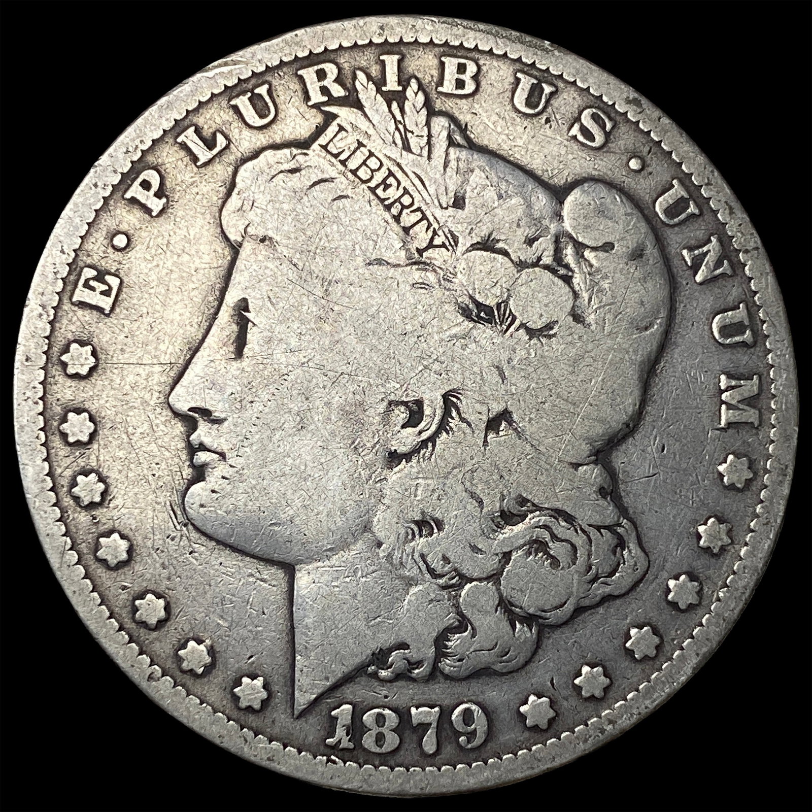 1879 Morgan Silver Dollar NICELY CIRCULATED: 1879 Morgan Silver Dollar NICELY CIRCULATED