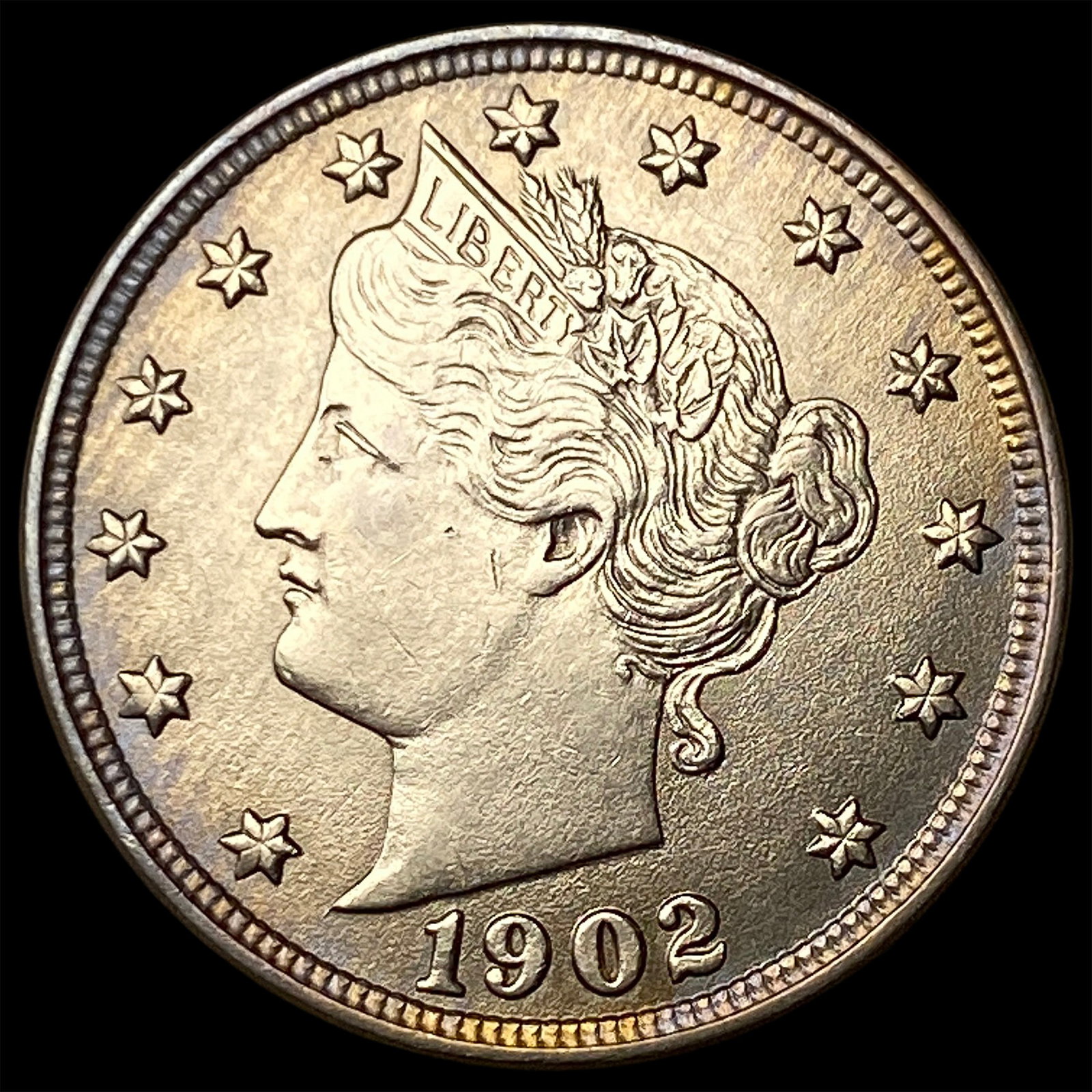 1902 Liberty Head Nickel UNCIRCULATED (1 of 2)