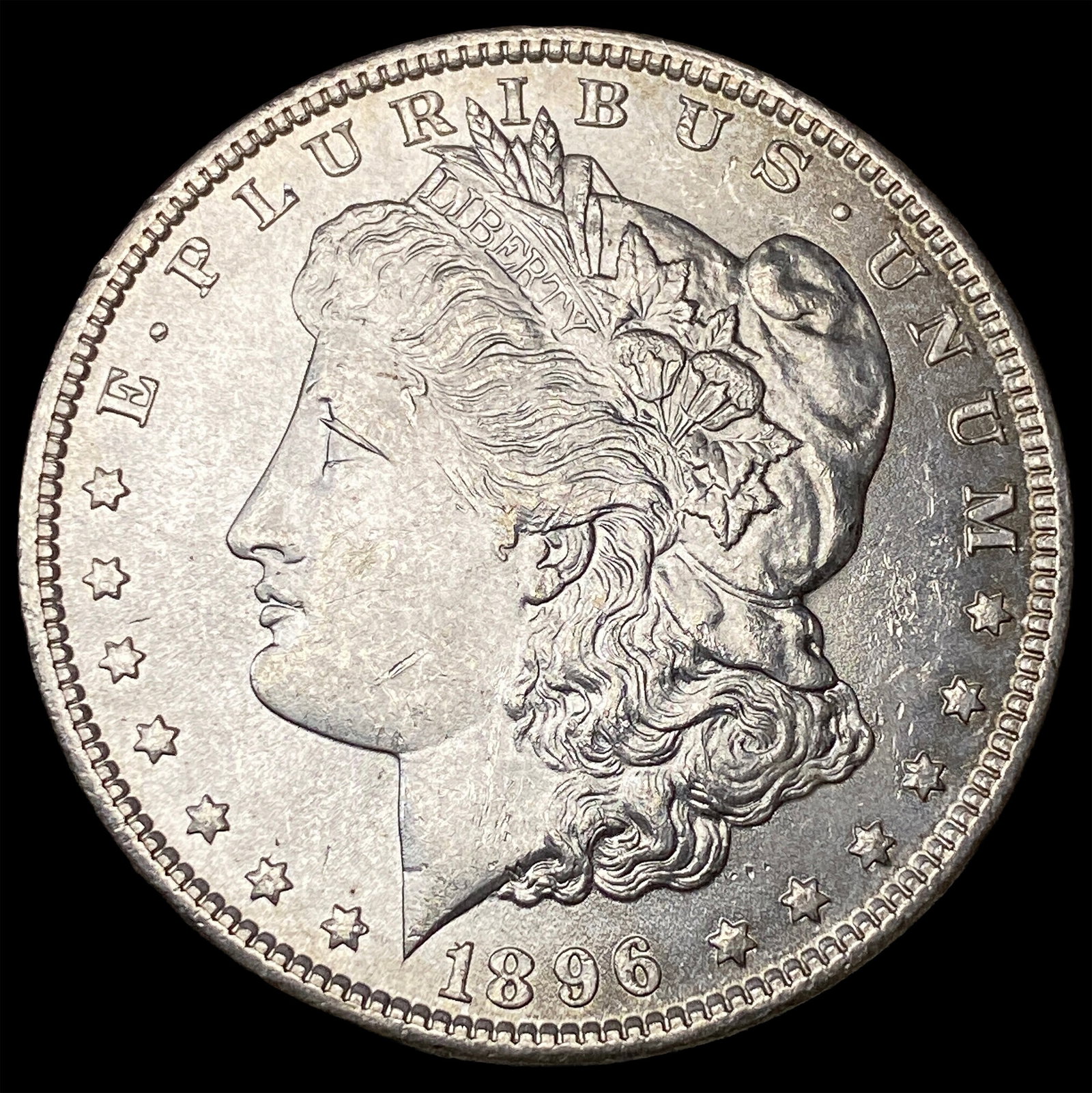 1896 Morgan Silver Dollar UNCIRCULATED: 1896 Morgan Silver Dollar UNCIRCULATED