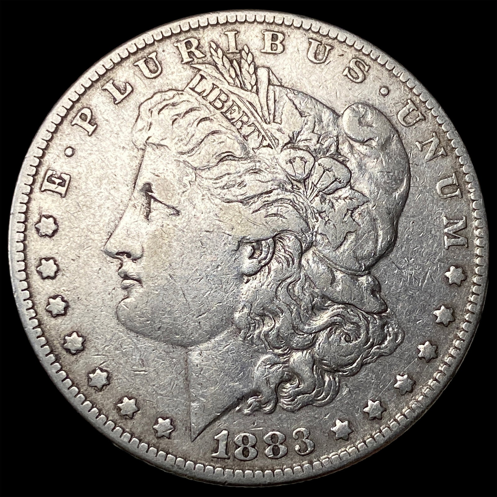 1883 Silver Morgan Dollar NEARLY UNCIRCULATED: 1883 Silver Morgan Dollar NEARLY UNCIRCULATED