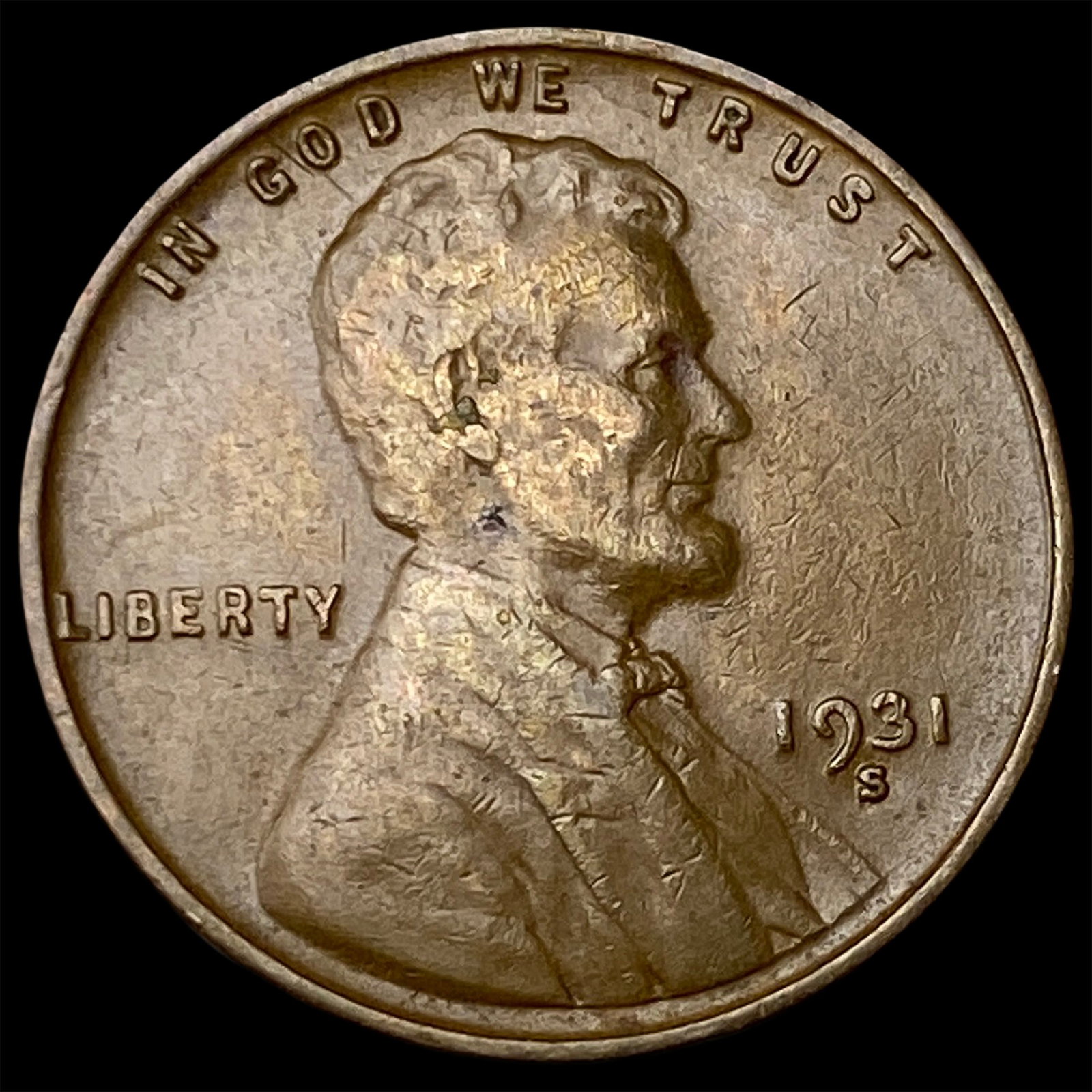 1931-S Lincoln Wheat Cent CLOSELY UNCIRCULATED (1 of 2)
