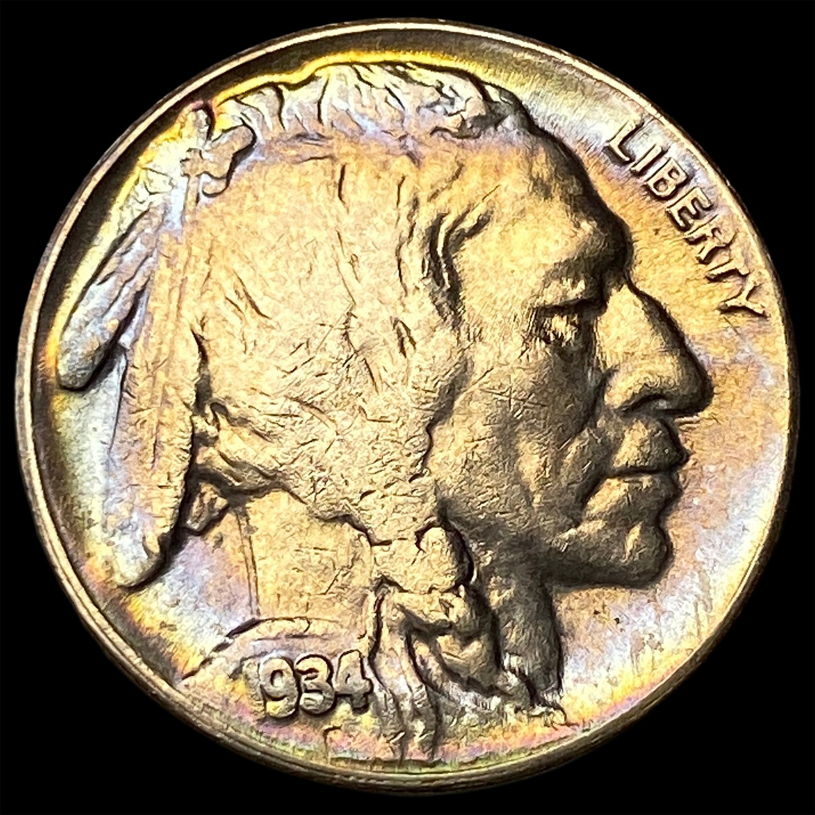 1934-D Buffalo Nickel UNCIRCULATED (1 of 2)