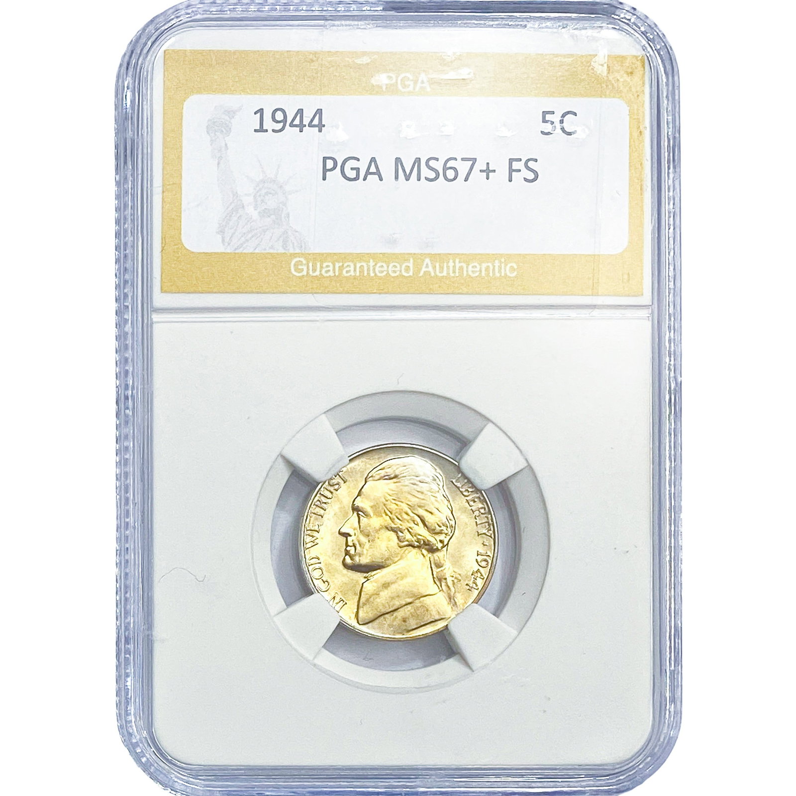1944 Jefferson Nickel PGA MS67+ FS (1 of 2)
