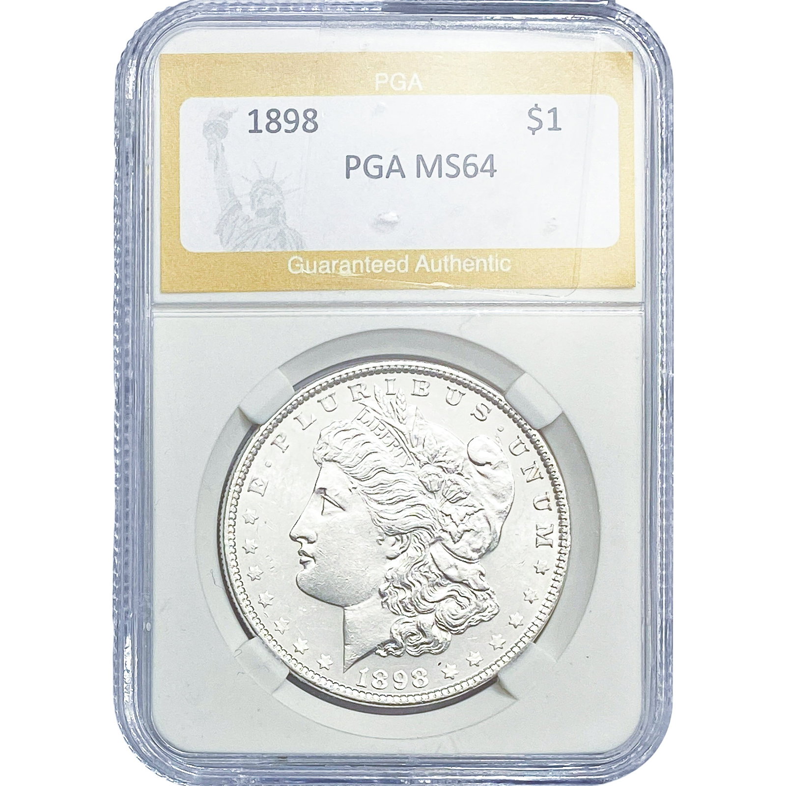 1898 Morgan Silver Dollar PGA MS64 (1 of 2)