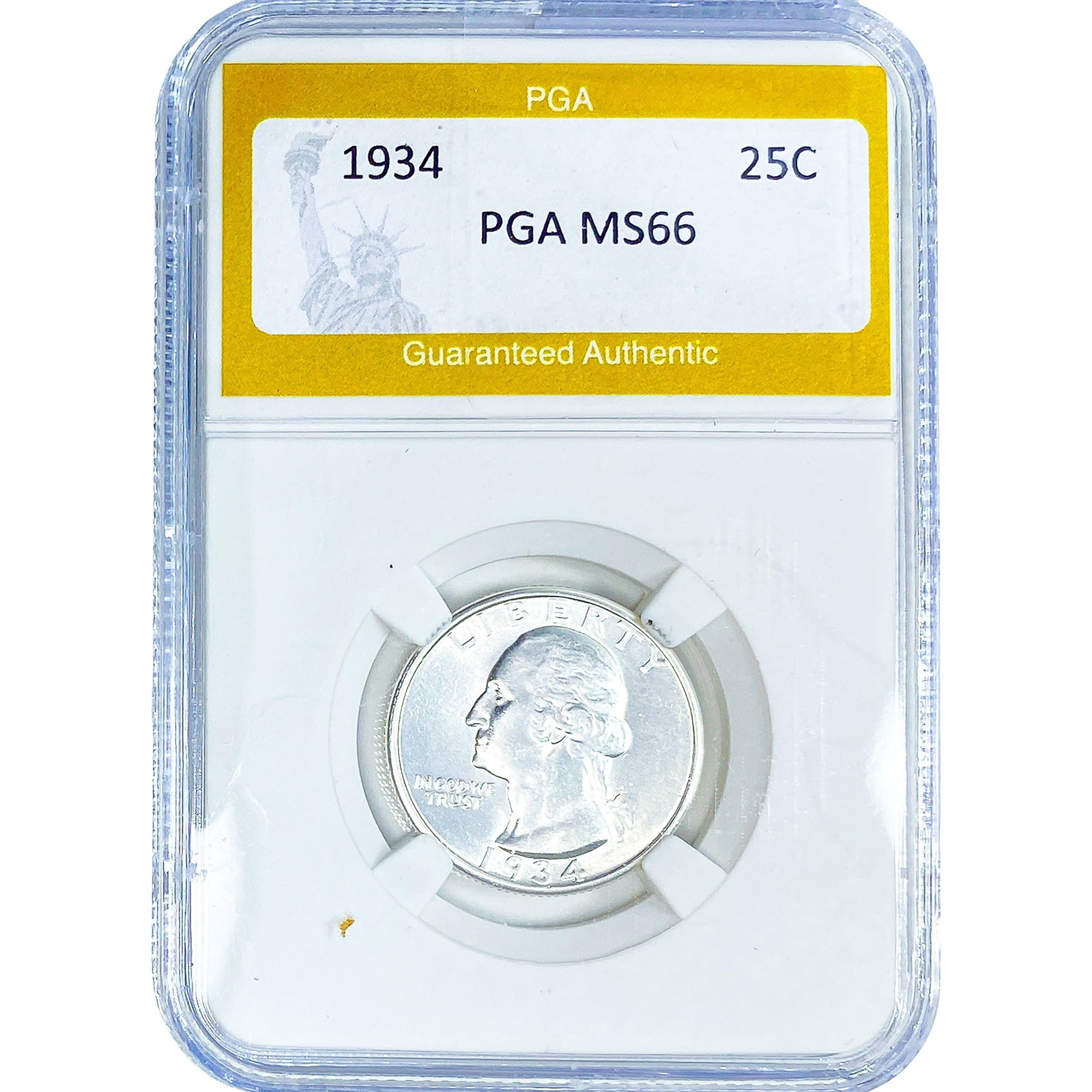 1934 Washington Silver Quarter PGA MS66 (1 of 2)