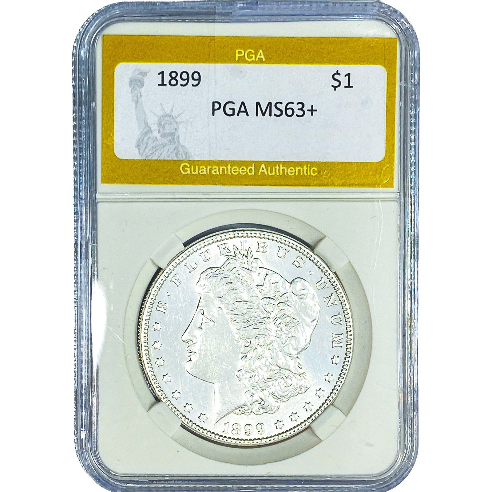 1899 Morgan Silver Dollar PGA MS63+ (1 of 2)