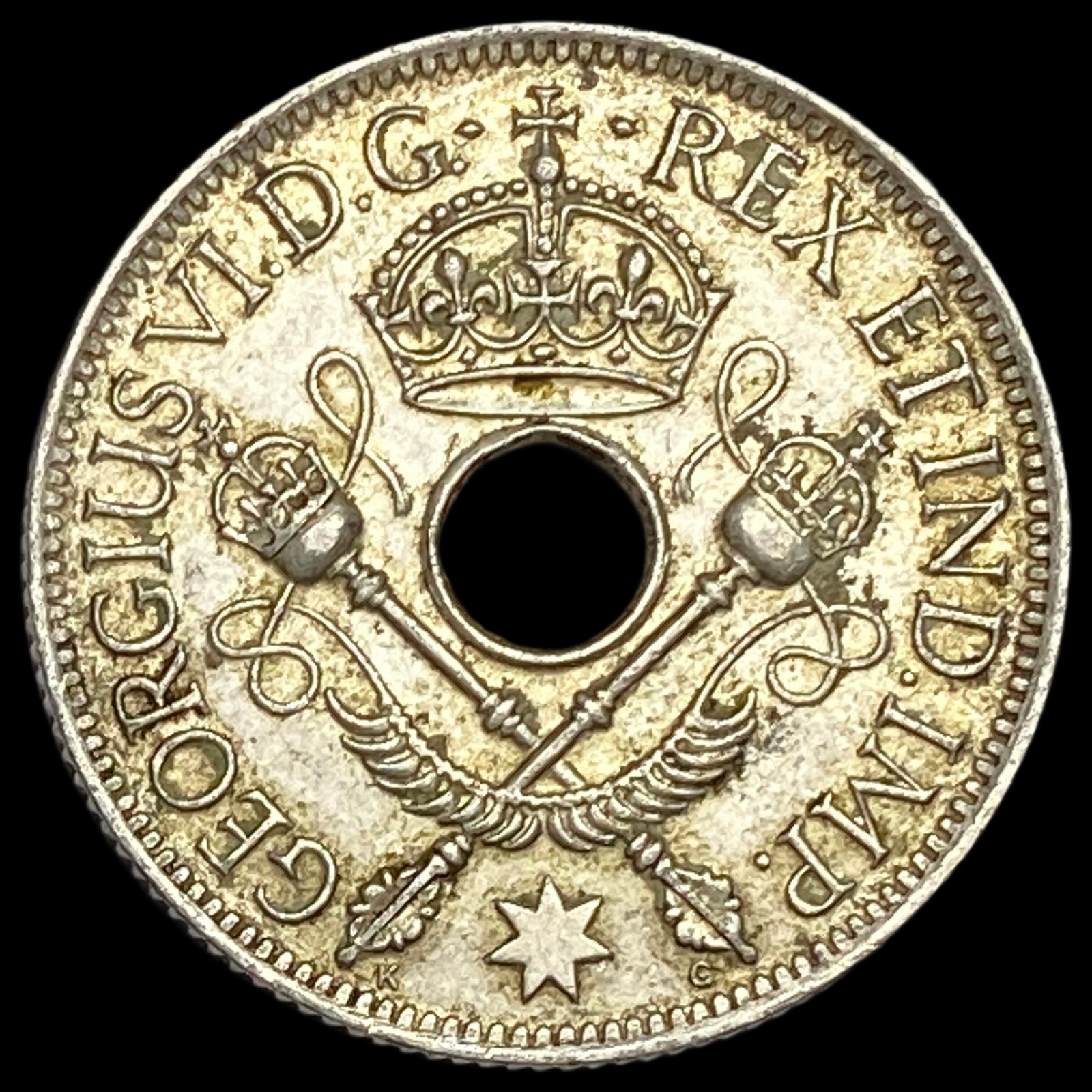 1945 New Guinea Silver Shilling UNCIRCULATED (1 of 2)