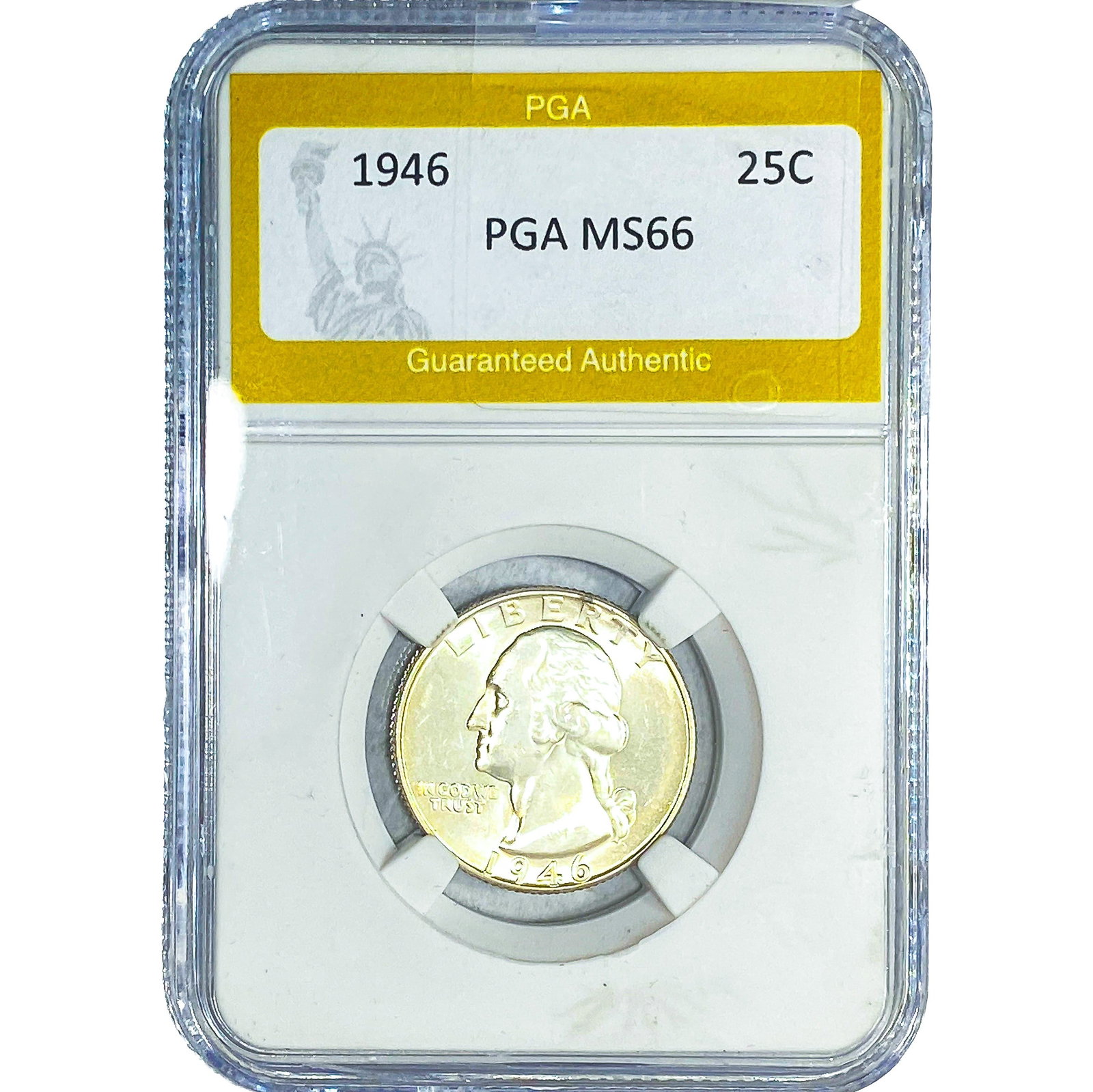 1946 Washington Silver Quarter PGA MS66 (1 of 2)