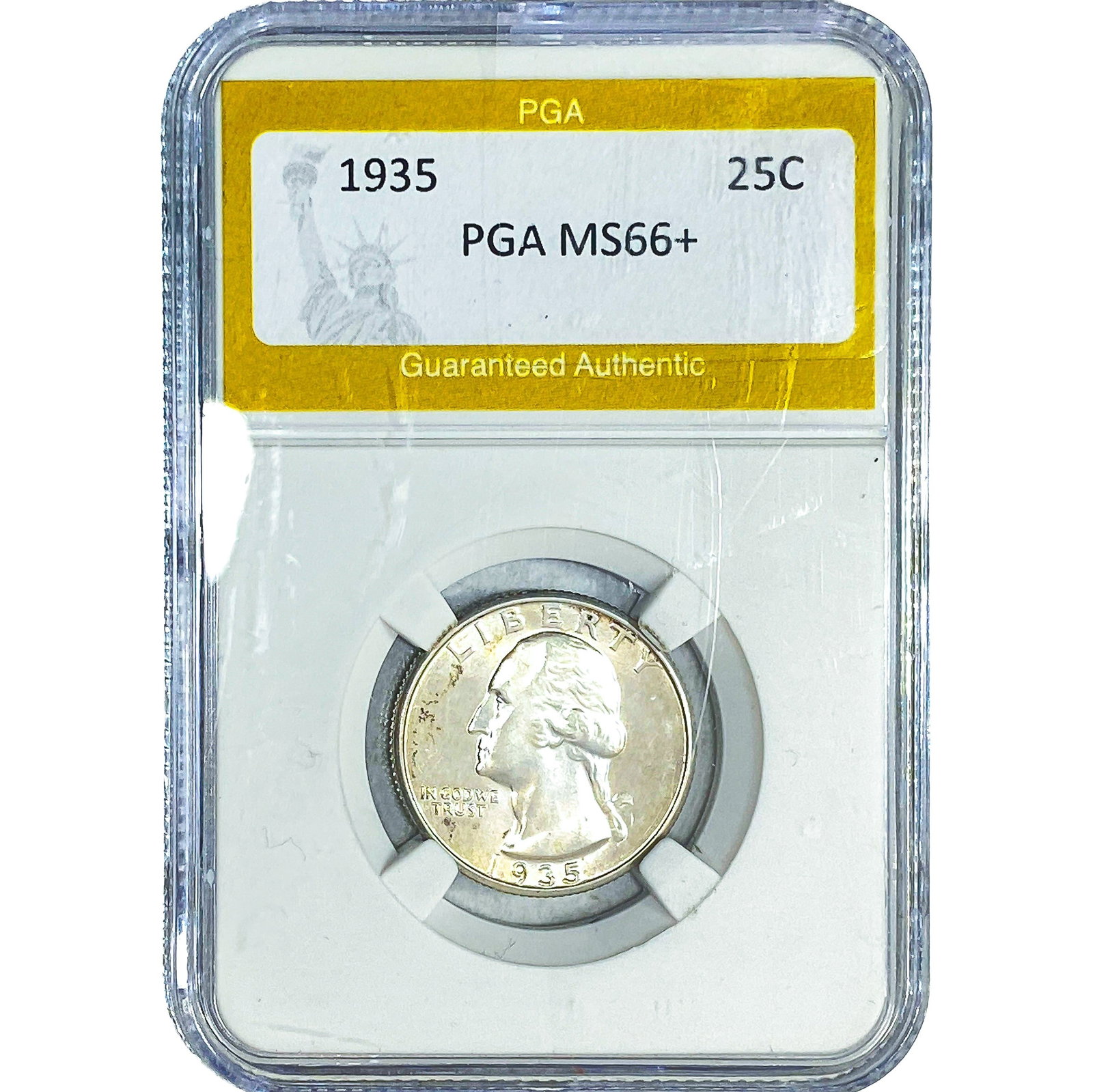 1935 Washington Silver Quarter PGA MS66+ (1 of 2)