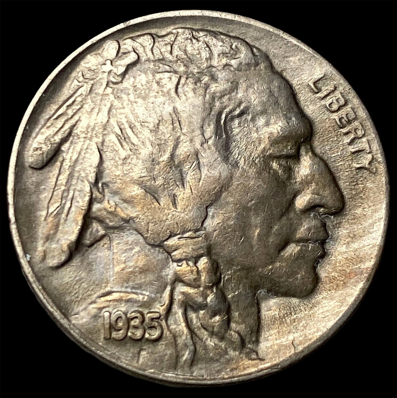 1935-D Buffalo Nickel UNCIRCULATED: 1935-D Buffalo Nickel UNCIRCULATED