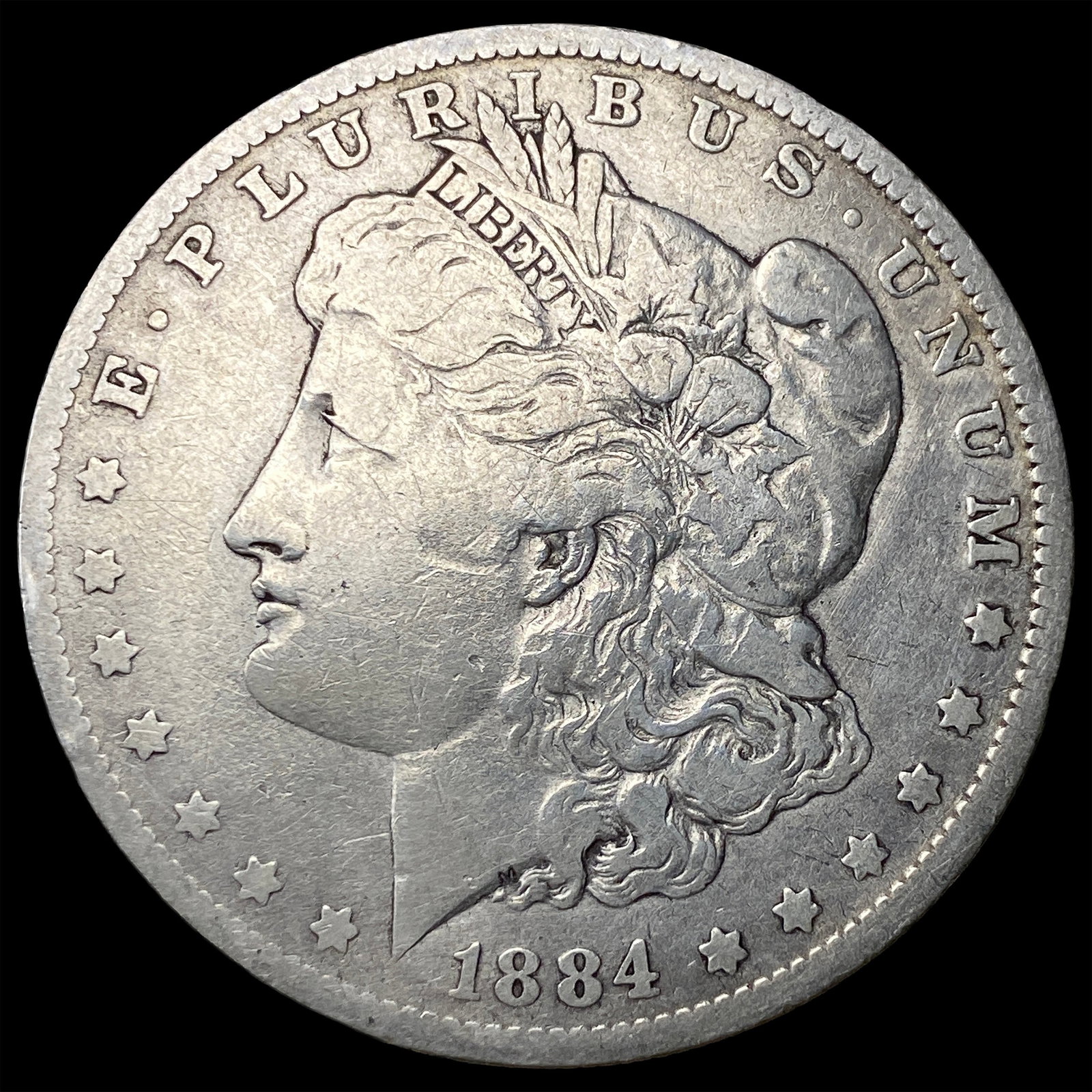 1884-O Silver Morgan Dollar LIGHTLY CIRCULATED: 1884-O Silver Morgan Dollar LIGHTLY CIRCULATED