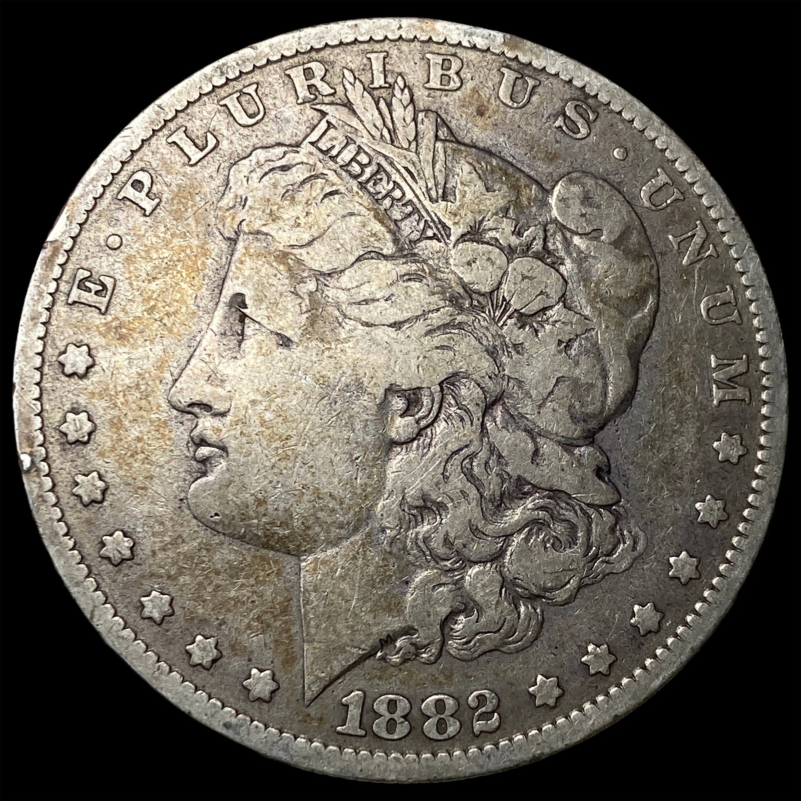 1882-O Silver Morgan Dollar ABOUT UNCIRCULATED: 1882-O Silver Morgan Dollar ABOUT UNCIRCULATED