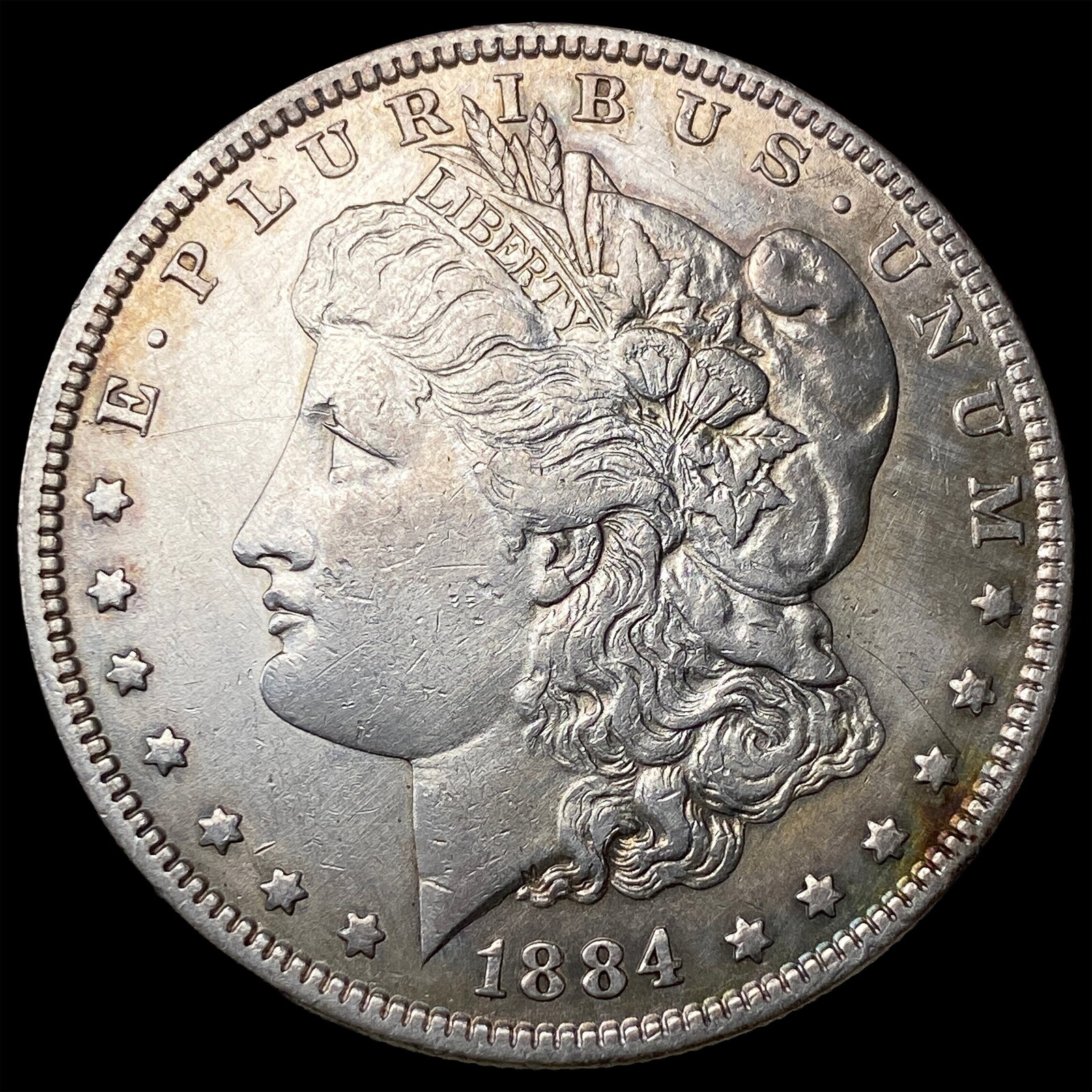 1884 Morgan Silver Dollar CLOSELY UNCIRCULATED: 1884 Morgan Silver Dollar CLOSELY UNCIRCULATED
