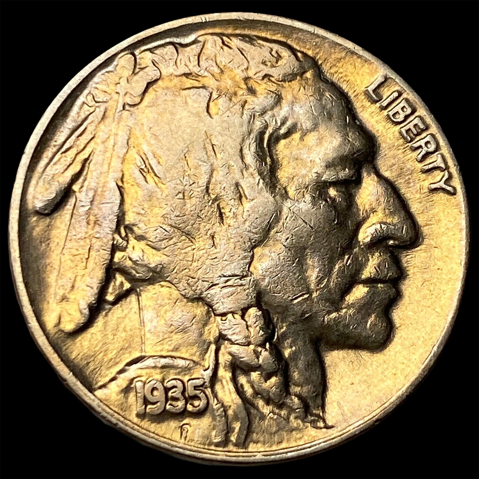 1935-D Buffalo Nickel UNCIRCULATED: 1935-D Buffalo Nickel UNCIRCULATED