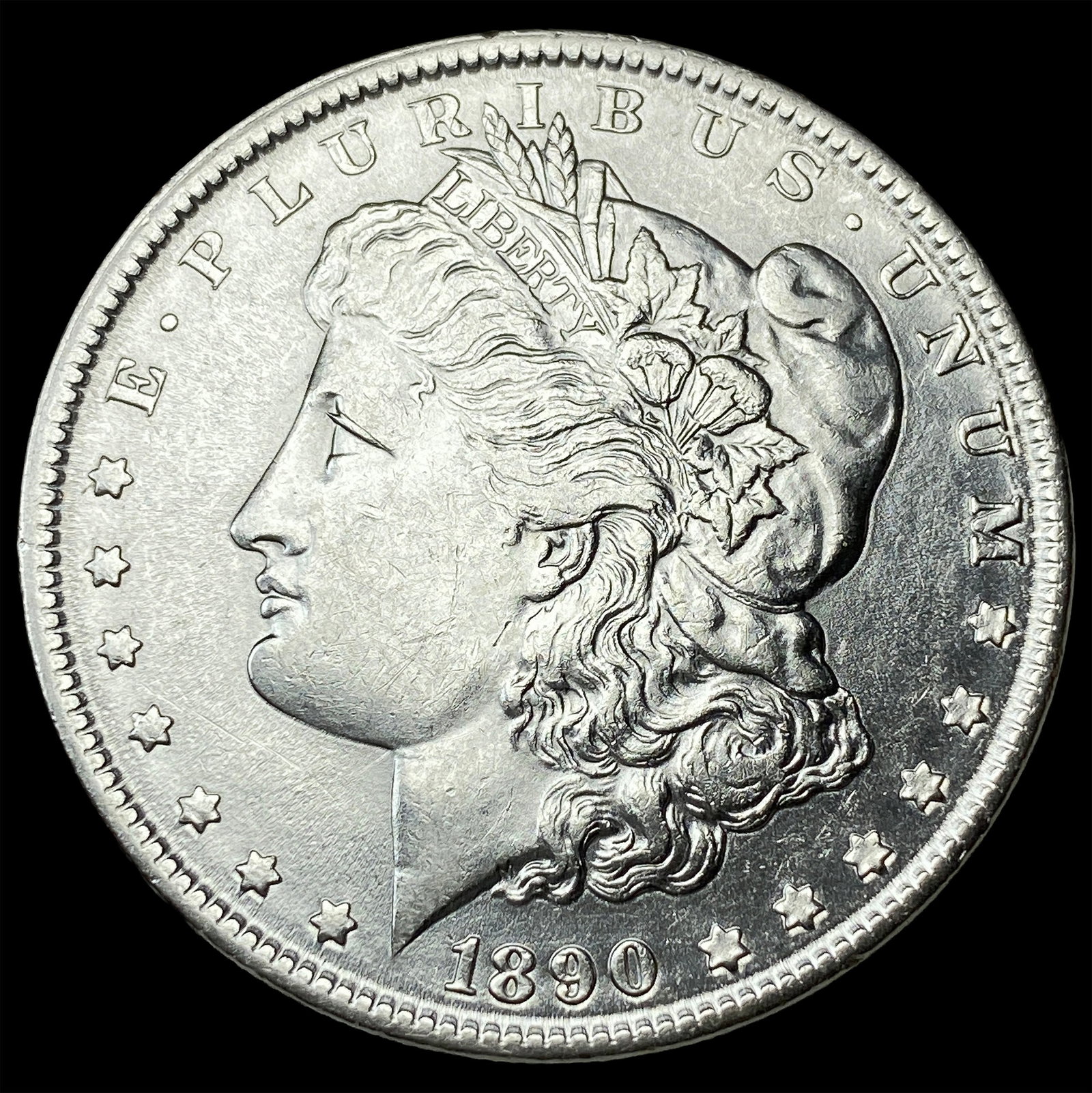 1890 Morgan Silver Dollar UNCIRCULATED: 1890 Morgan Silver Dollar UNCIRCULATED