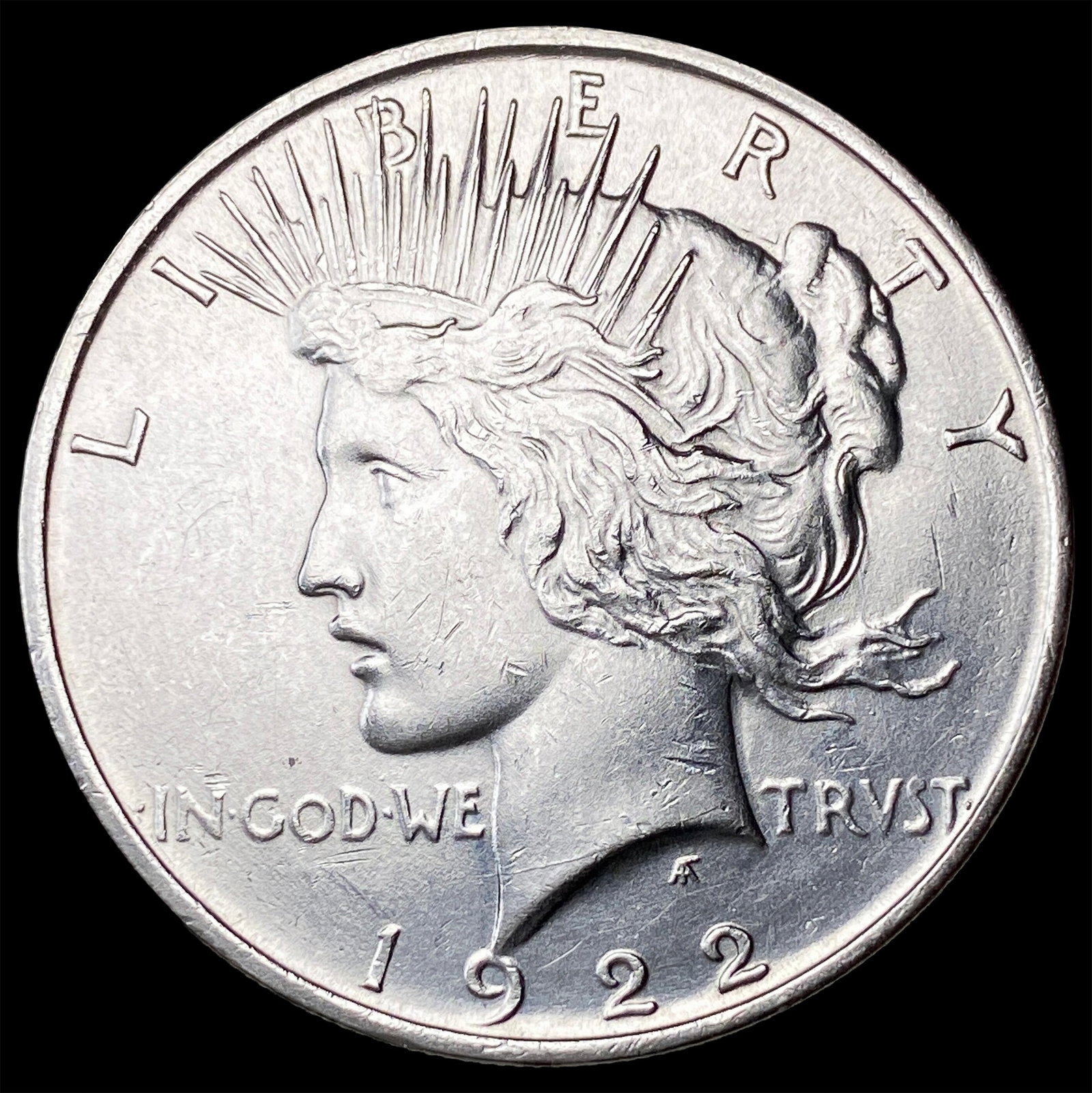 1922 Silver Peace Dollar UNCIRCULATED: 1922 Silver Peace Dollar UNCIRCULATED