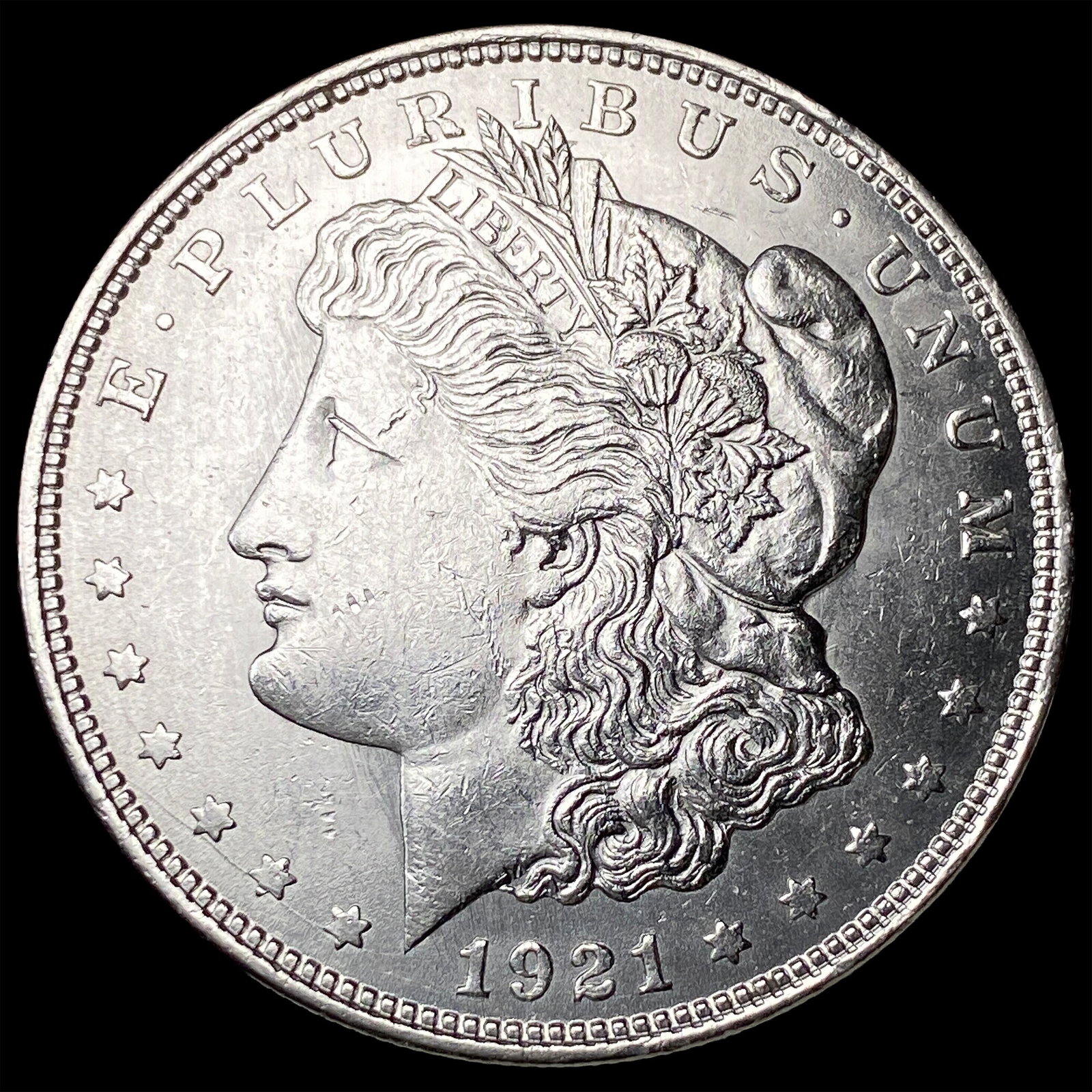 1921 Silver Morgan Dollar UNCIRCULATED: 1921 Silver Morgan Dollar UNCIRCULATED