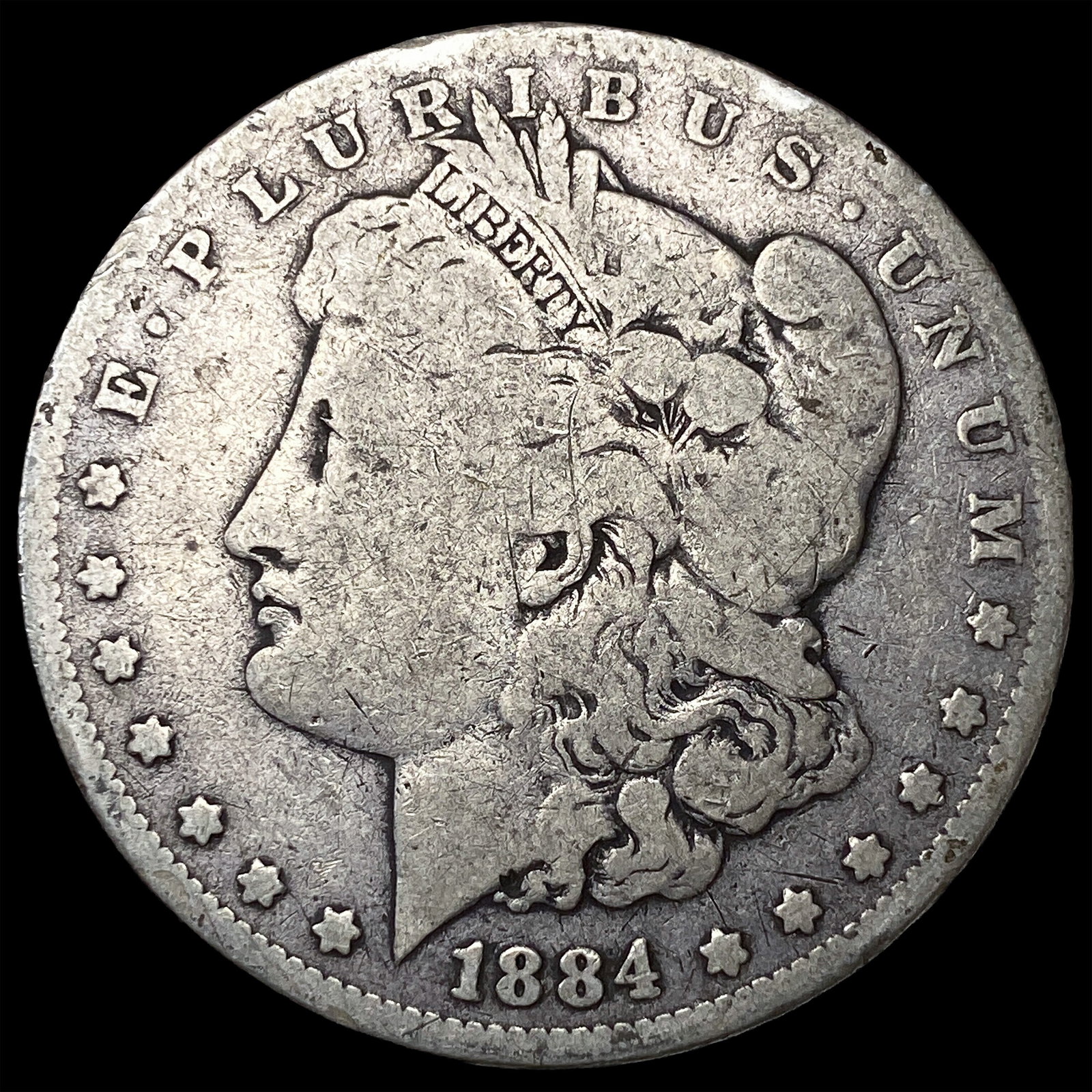 1884 Morgan Silver Dollar NICELY CIRCULATED (1 of 2)