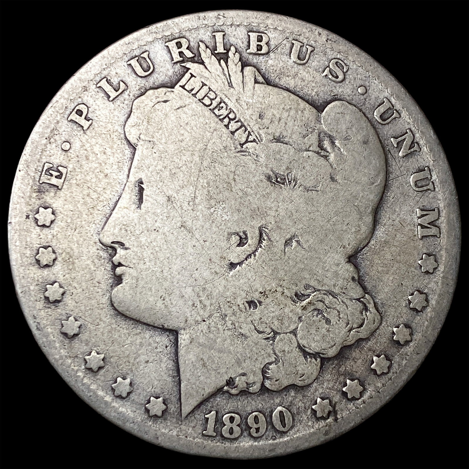 1890-O Silver Morgan Dollar NICELY CIRCULATED: 1890-O Silver Morgan Dollar NICELY CIRCULATED