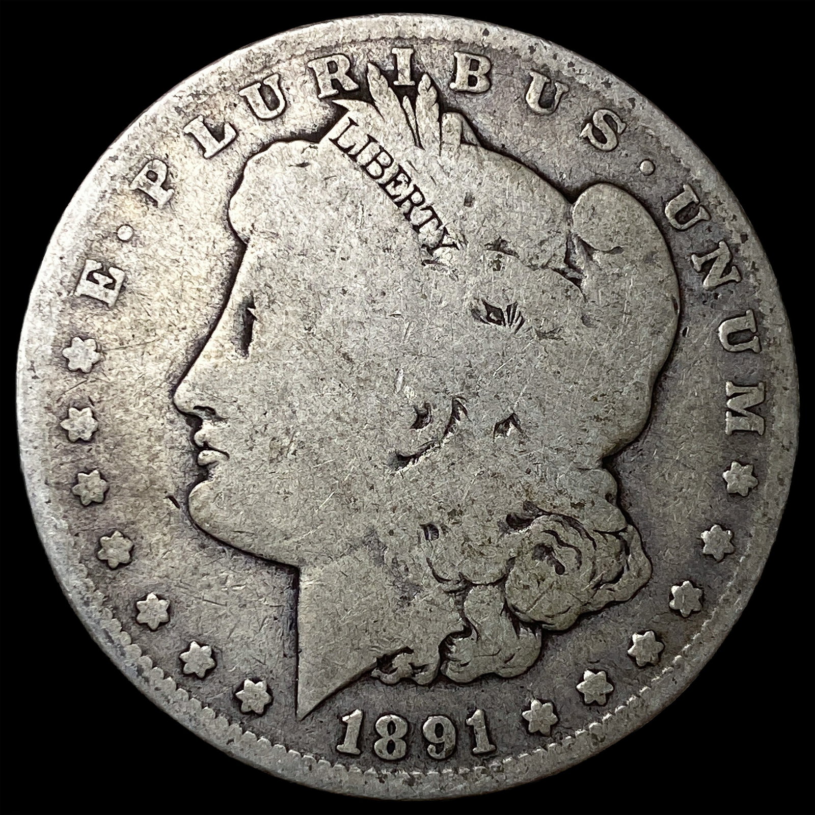 1891-O Silver Morgan Dollar NICELY CIRCULATED: 1891-O Silver Morgan Dollar NICELY CIRCULATED