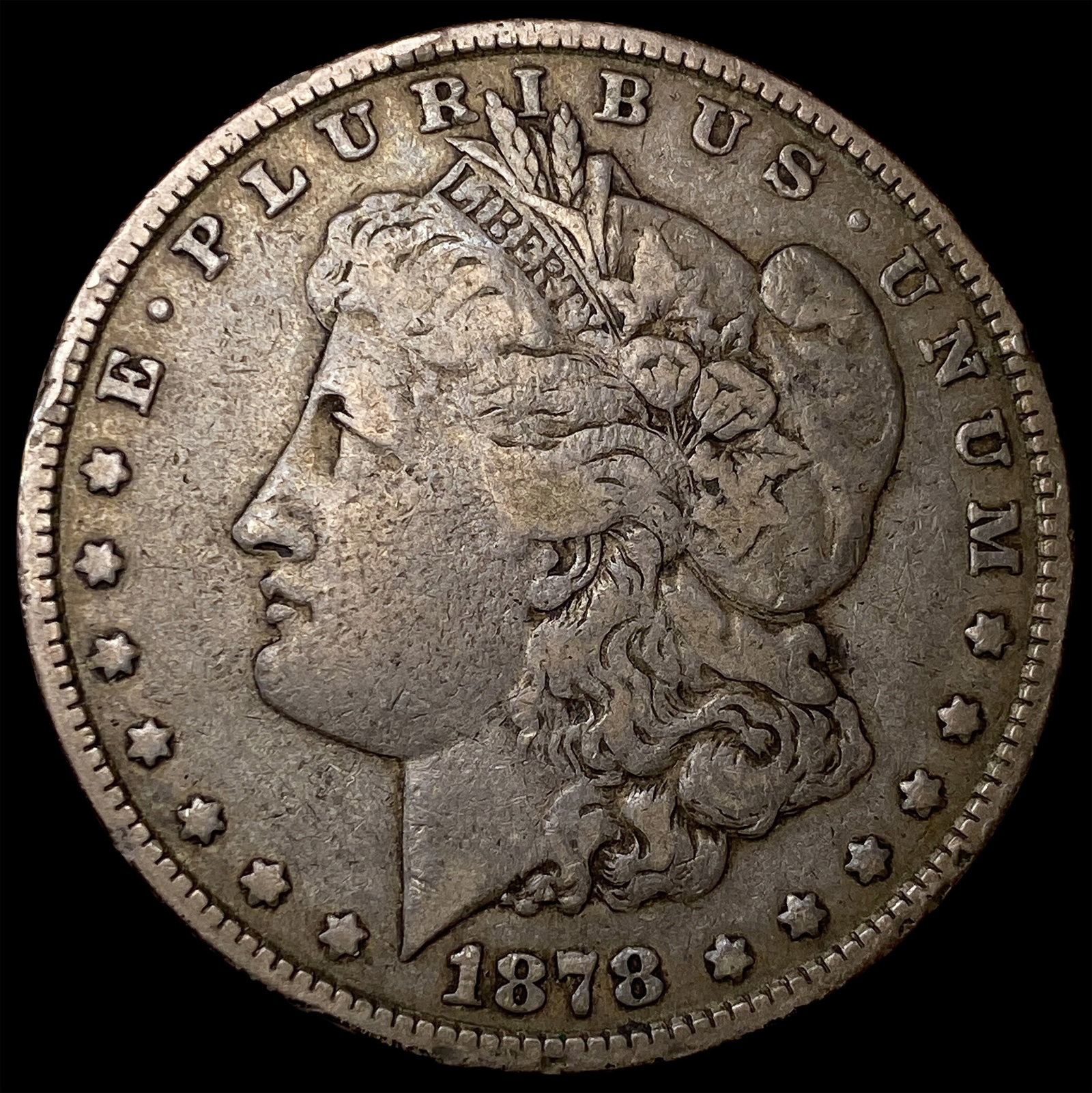 1878 Silver Morgan Dollar NICELY CIRCULATED (1 of 2)