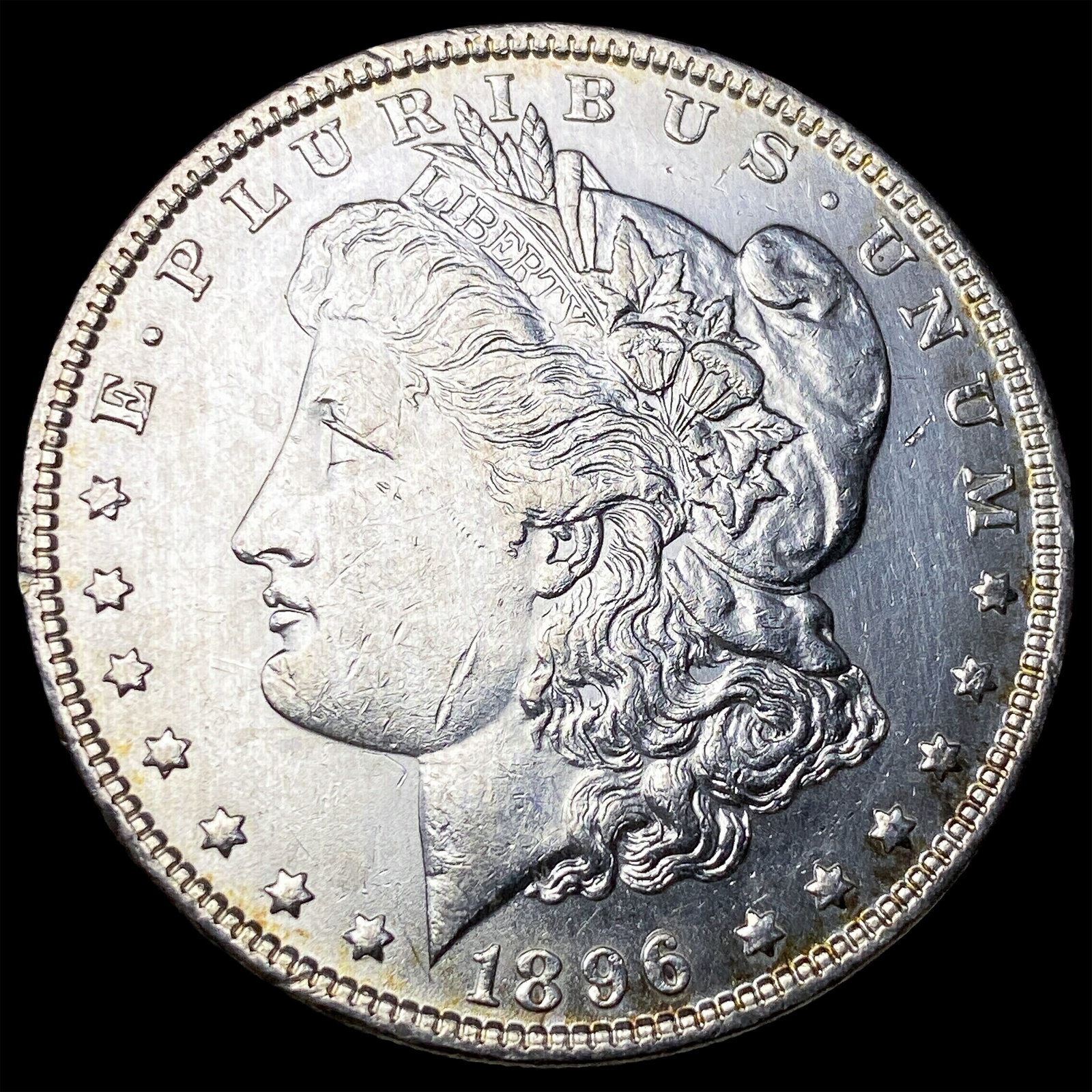 1896 Morgan Silver Dollar UNCIRCULATED: 1896 Morgan Silver Dollar UNCIRCULATED