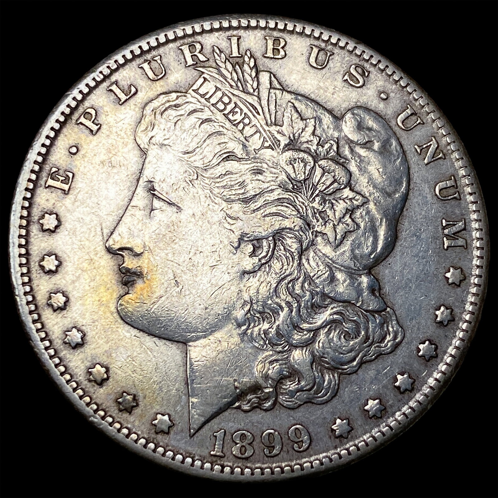 1899-S Silver Morgan Dollar NEARLY UNCIRCULATED: 1899-S Silver Morgan Dollar NEARLY UNCIRCULATED