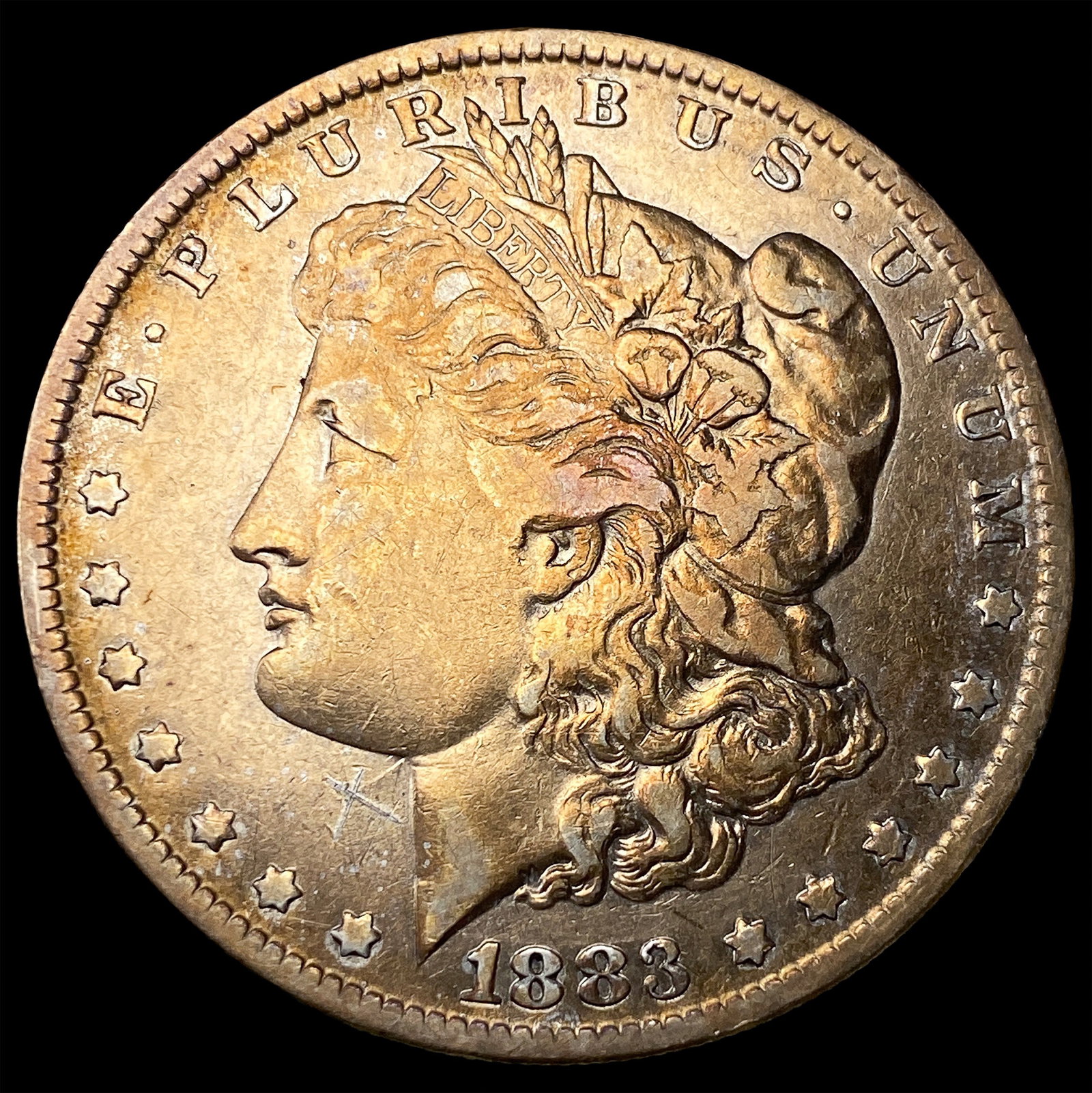 1883-O Morgan Silver Dollar NEARLY UNCIRCULATED: 1883-O Morgan Silver Dollar NEARLY UNCIRCULATED