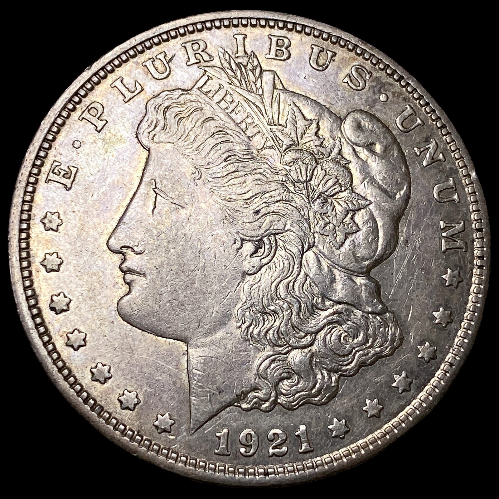 1921 Morgan Silver Dollar CLOSELY UNCIRCULATED: 1921 Morgan Silver Dollar CLOSELY UNCIRCULATED