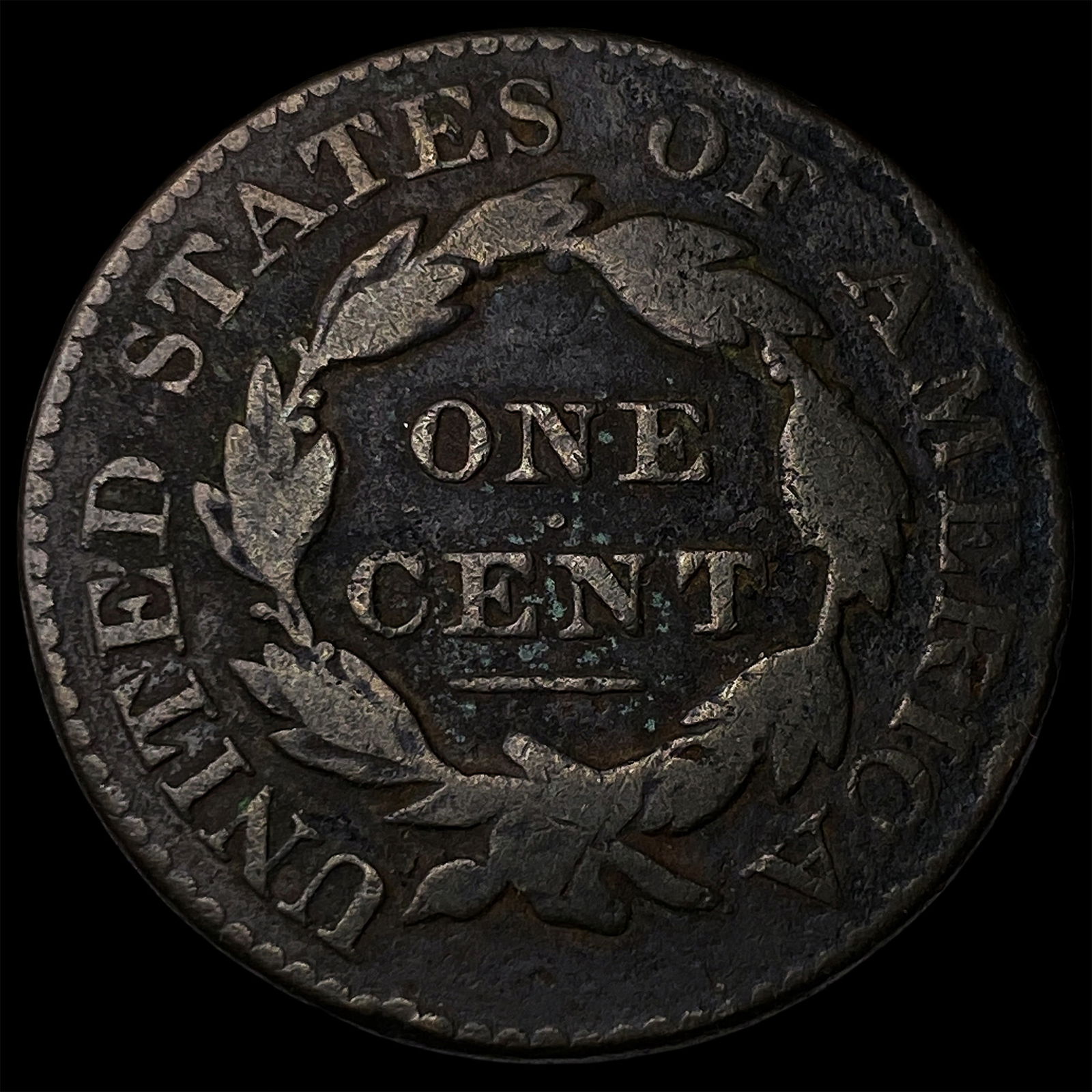 1827 Large Cent LIGHTLY CIRCULATED - 2
